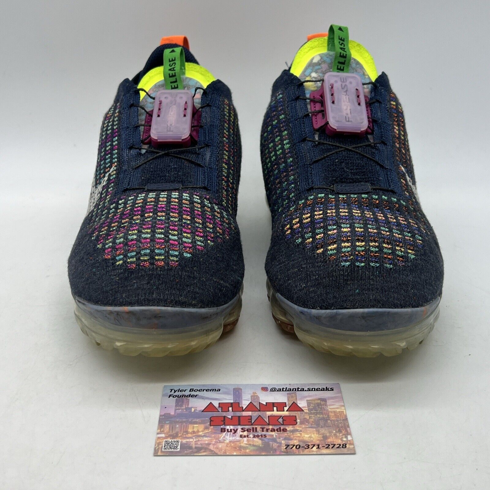 Size 10.5 - Nike Air VaporMax 2020 Flyknit Deep Royal Blue Multi (CJ6740-400)