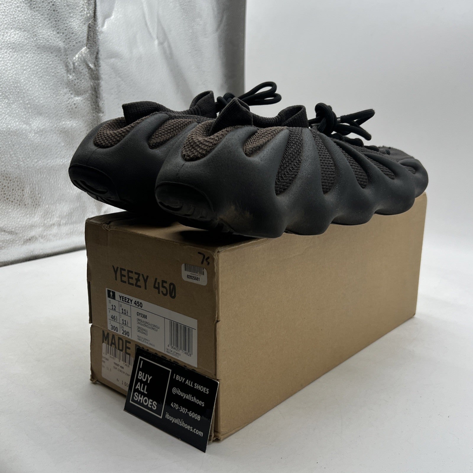 Size 12 - adidas Yeezy 450 Dark Slate - (GY5368)