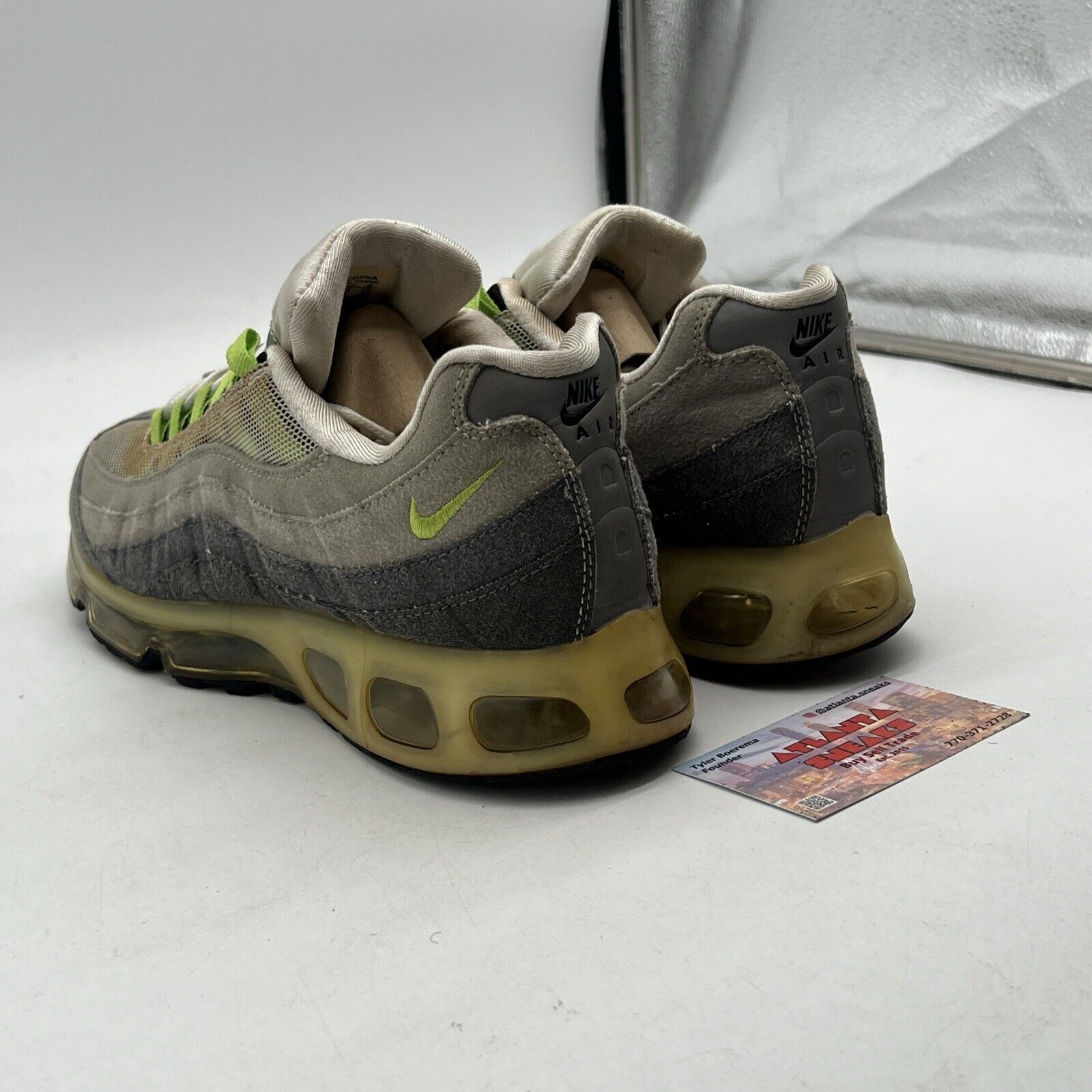 Size 7 - Nike Air Max 95 360 One Time Only Collector's Pack Neon (313866-271)