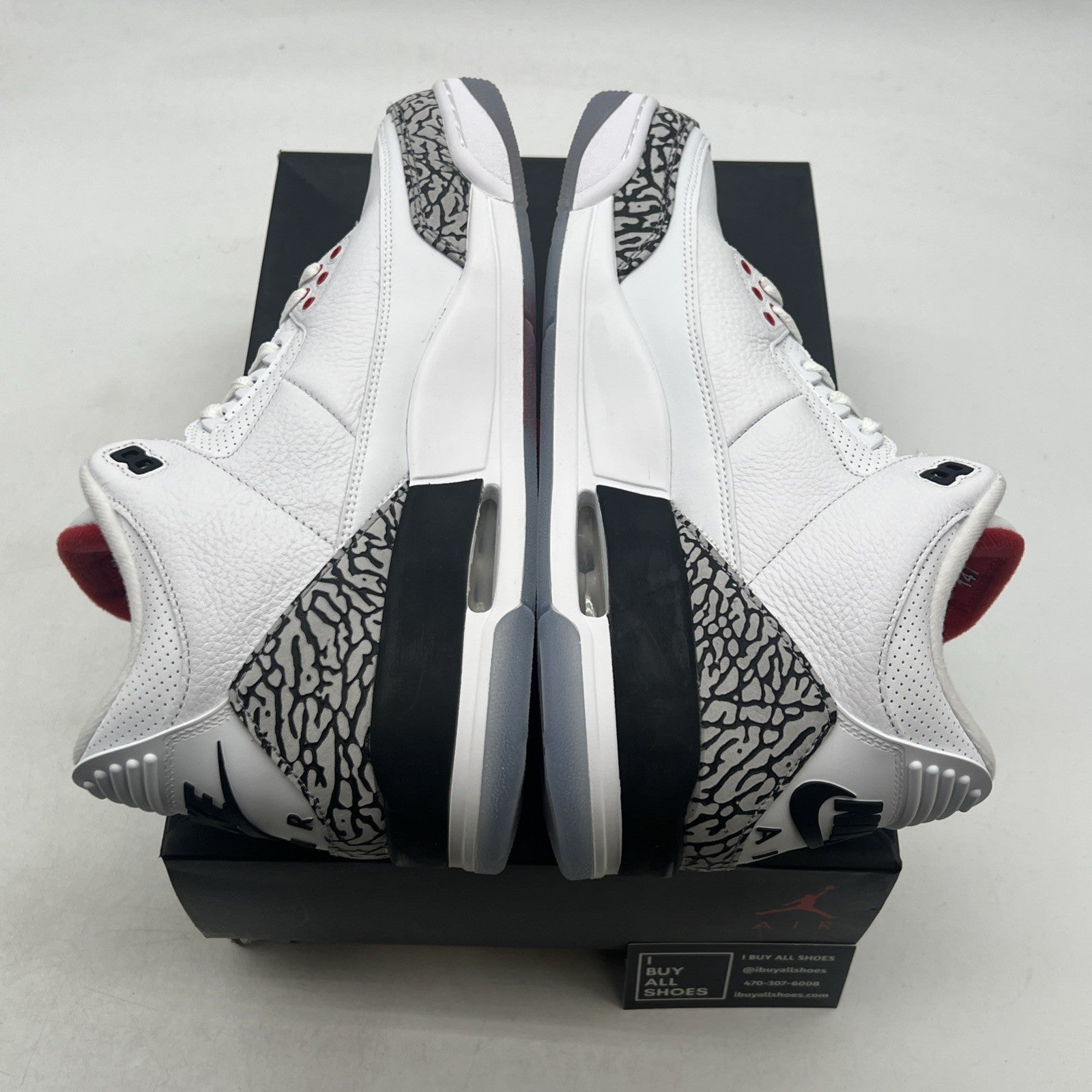 Size 12 - Air Jordan 3 Retro NRG Free Throw Line (923096-101)