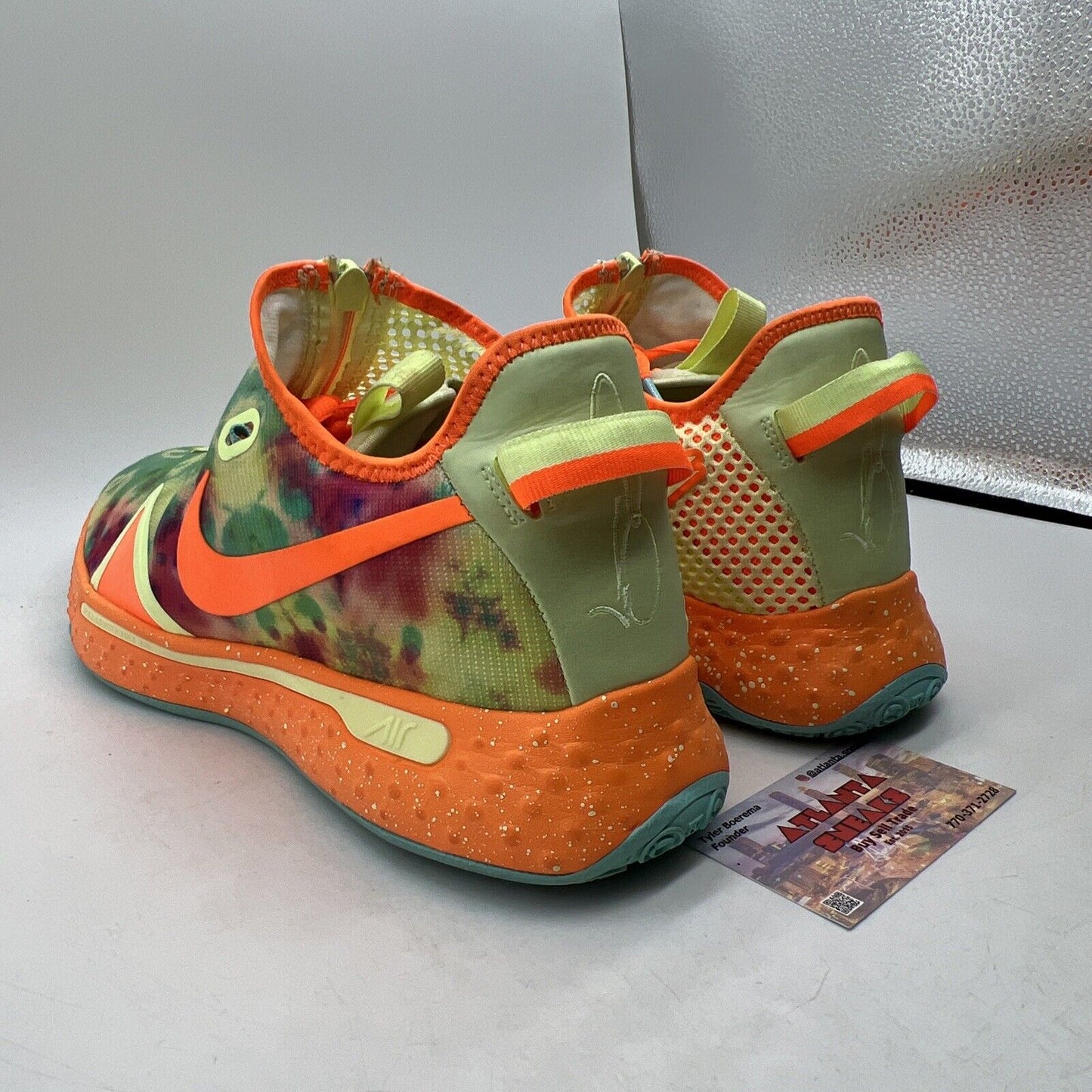 Size 12 - Nike Gatorade x PG 4 NBA ASG 2020 Orange Aqua (CD5078-700)