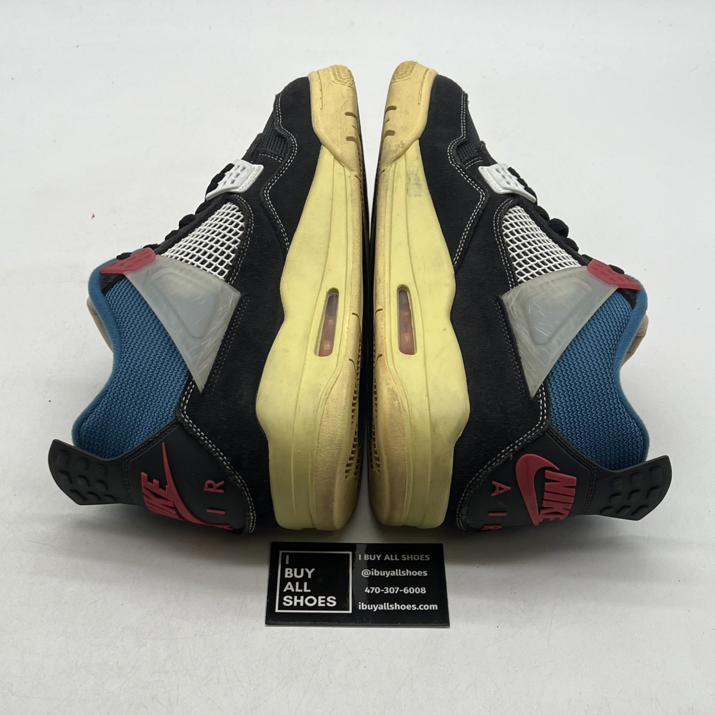Size 13 - Air Jordan 4 Retro x Union LA Mid Off Noir (DC9533-001)