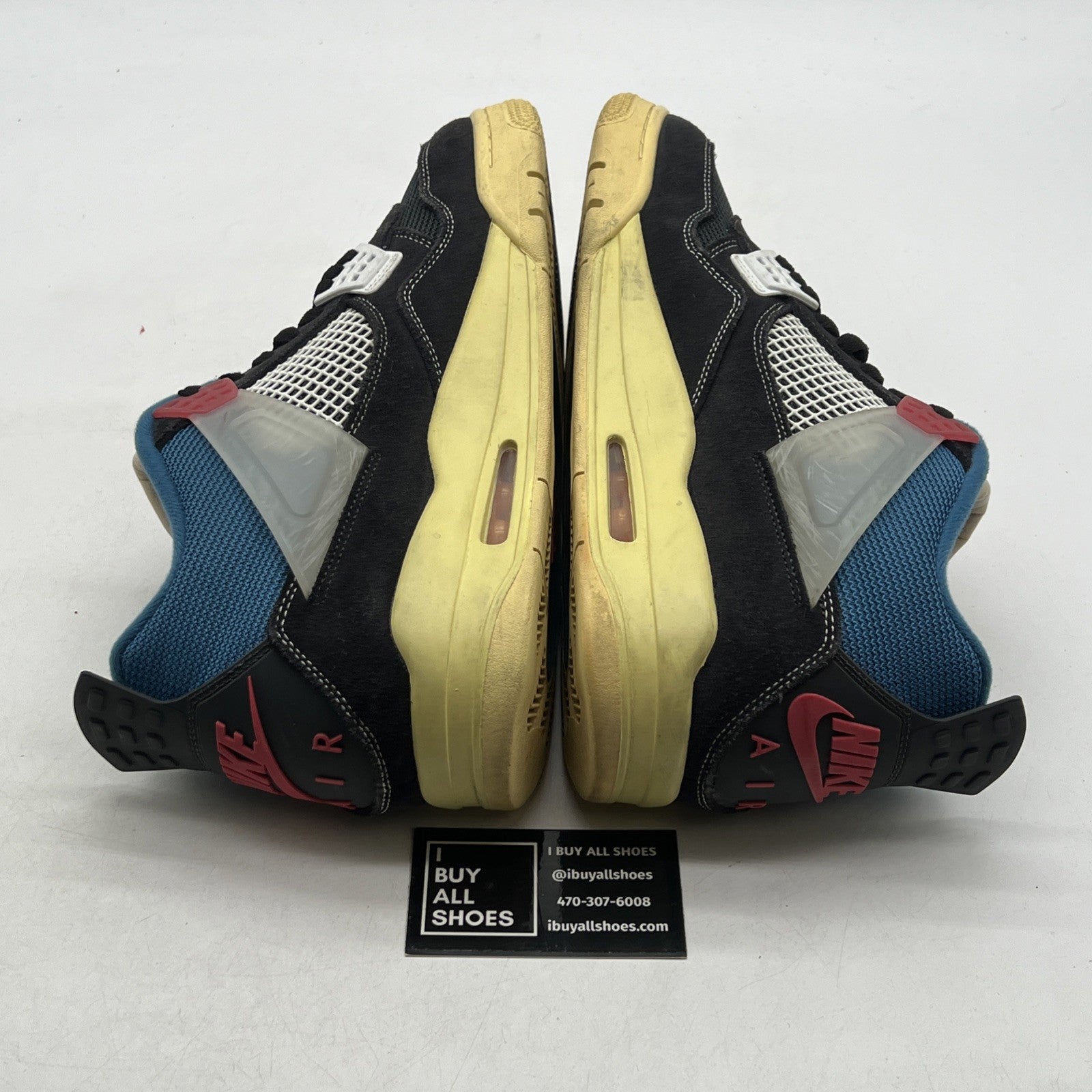 Size 13 - Air Jordan 4 Retro x Union LA Mid Off Noir (DC9533-001)