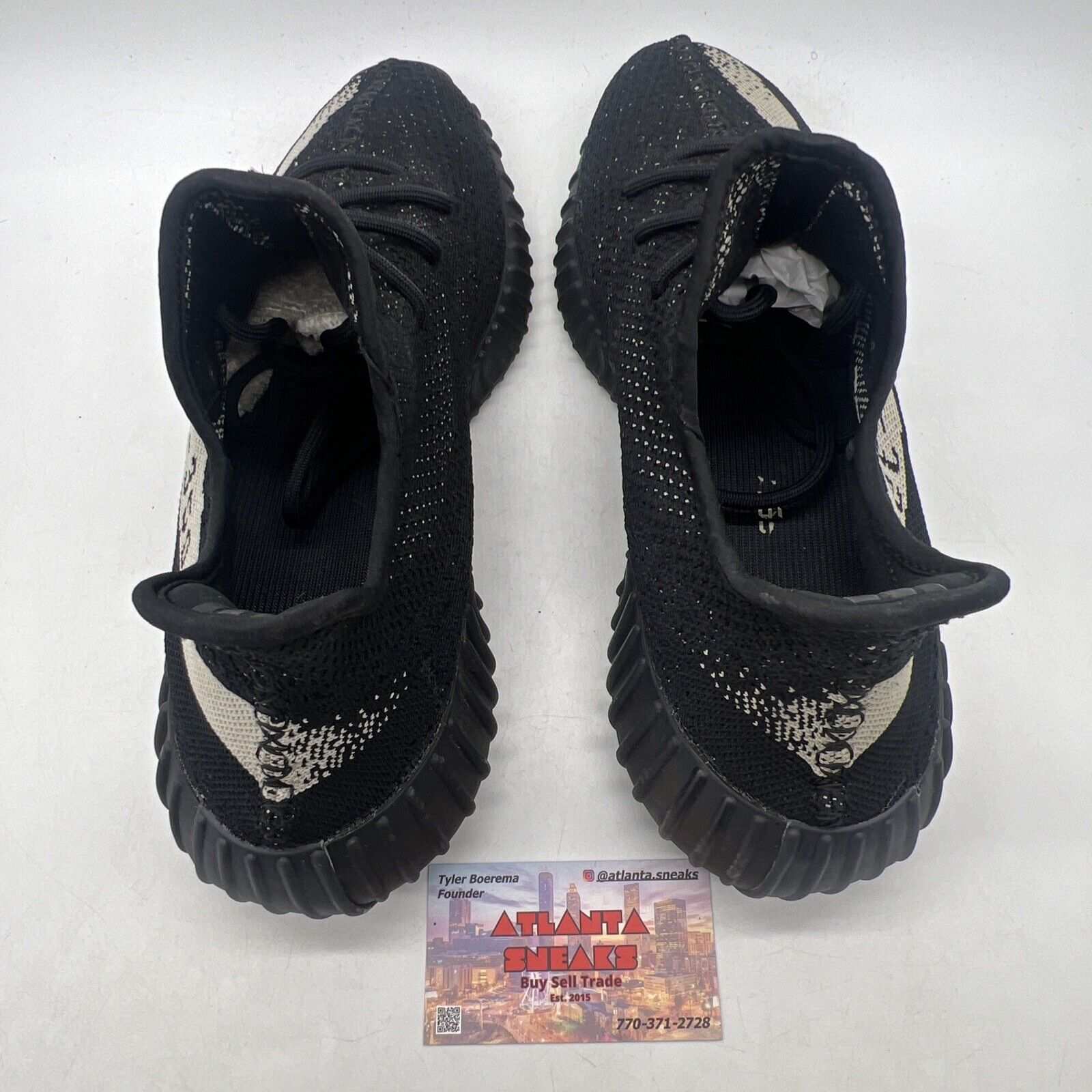 Size 12 - adidas Yeezy Boost 350 V2 Low Oreo Black (BY1604)