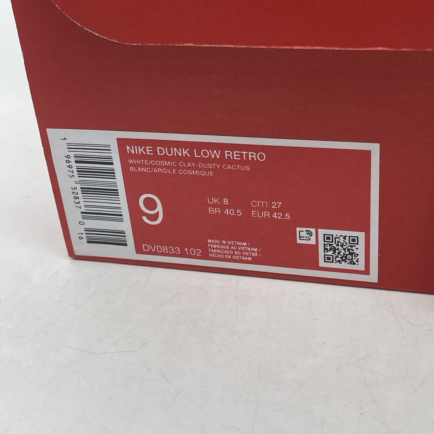 Size 9 - Nike Dunk Low Miami Dolphins (DV0833-102)