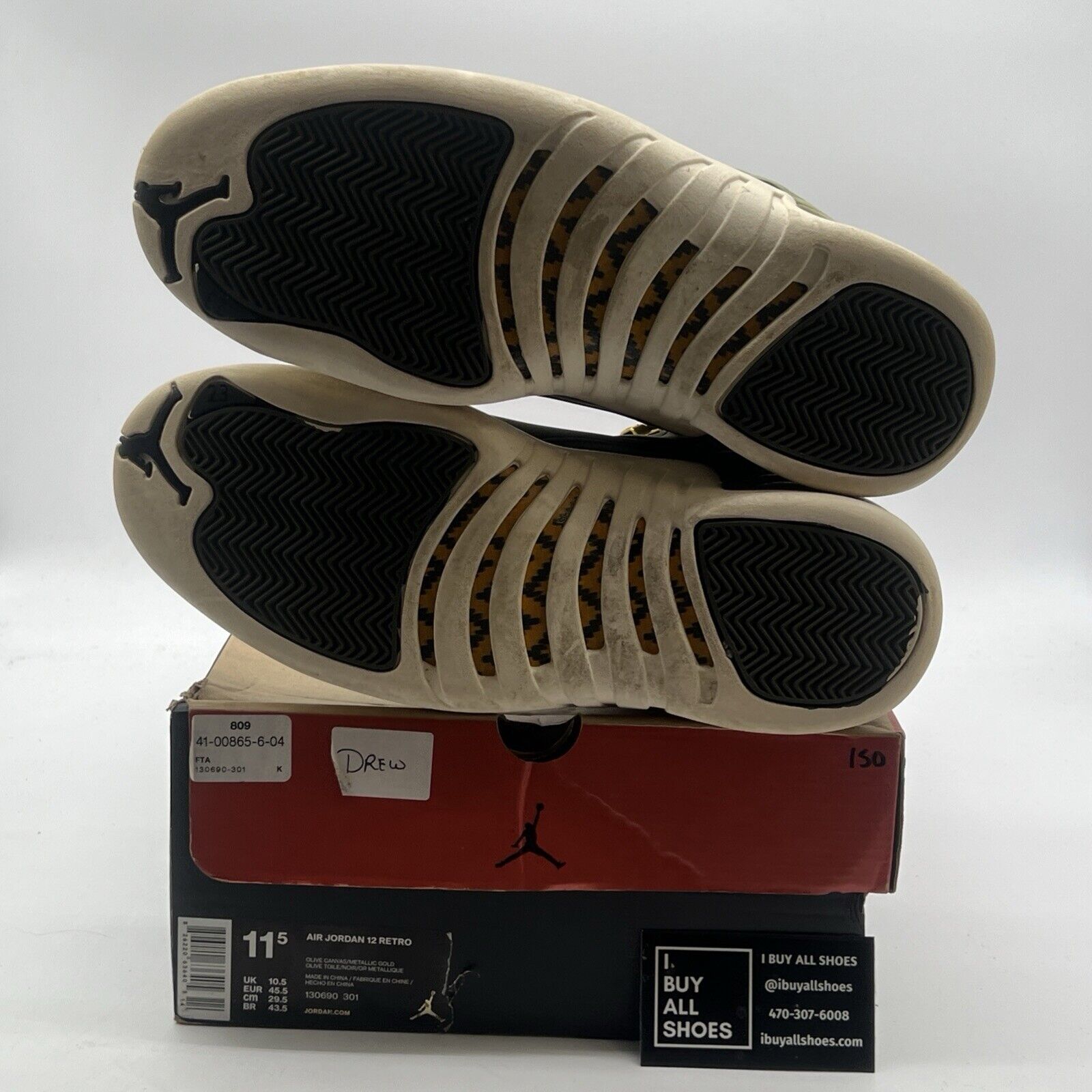 Size 11.5 - Air Jordan 12 Retro CP3 Class of 2003 (130690-301)