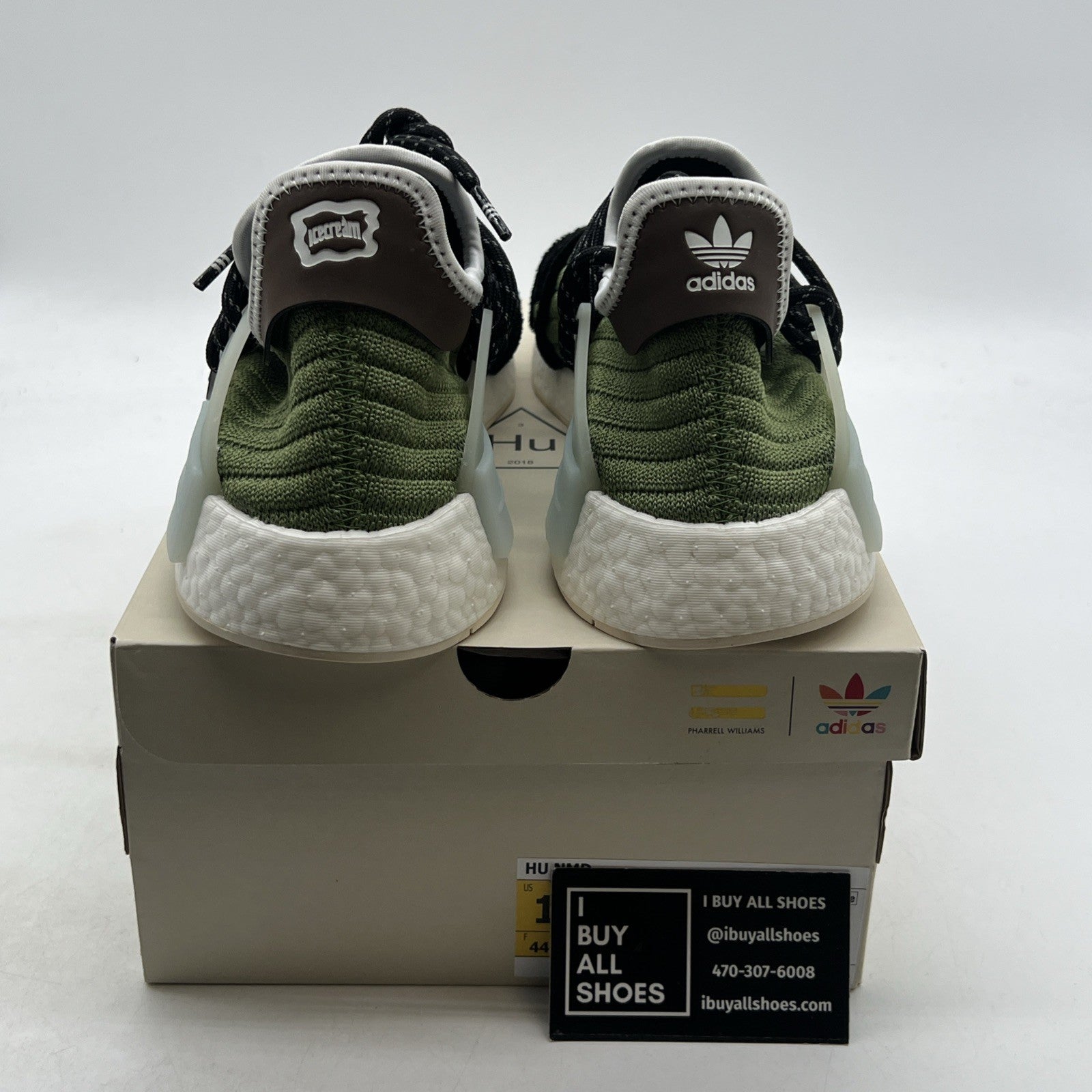 Size 10 - adidas BBC Ice Cream x Pharrell x NMD Human Race Running Dog (GZ1664)