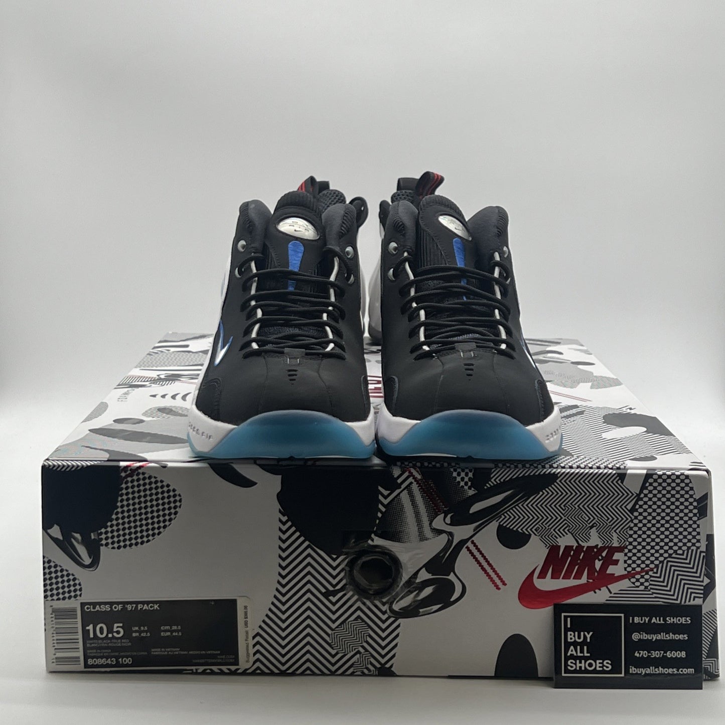 Size 10.5 - Nike Class of '97 Pack Multicolor (808643-100)