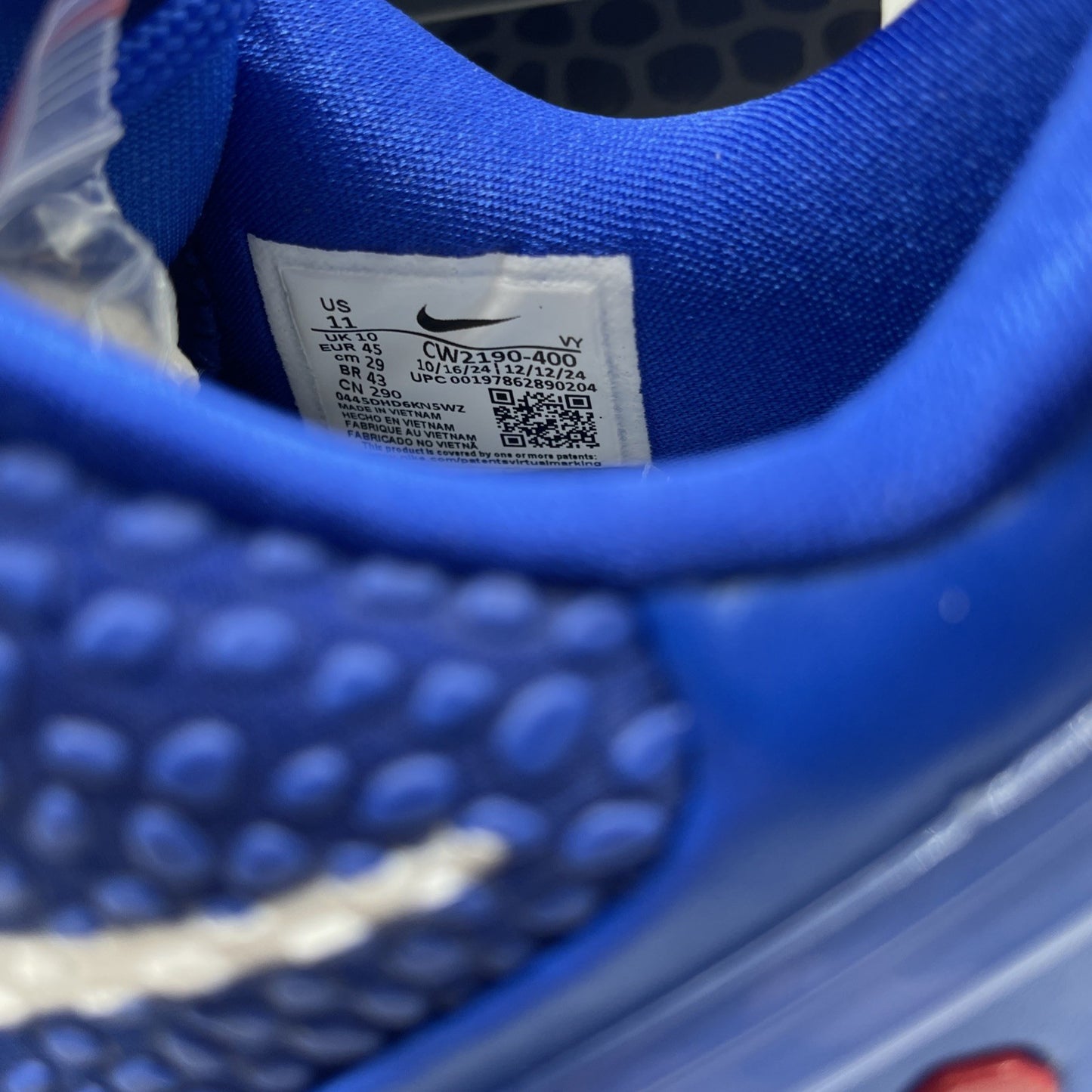 Size 11 - Nike Kobe 6 Protro Dodger White Blue Leather (CW2190-400).