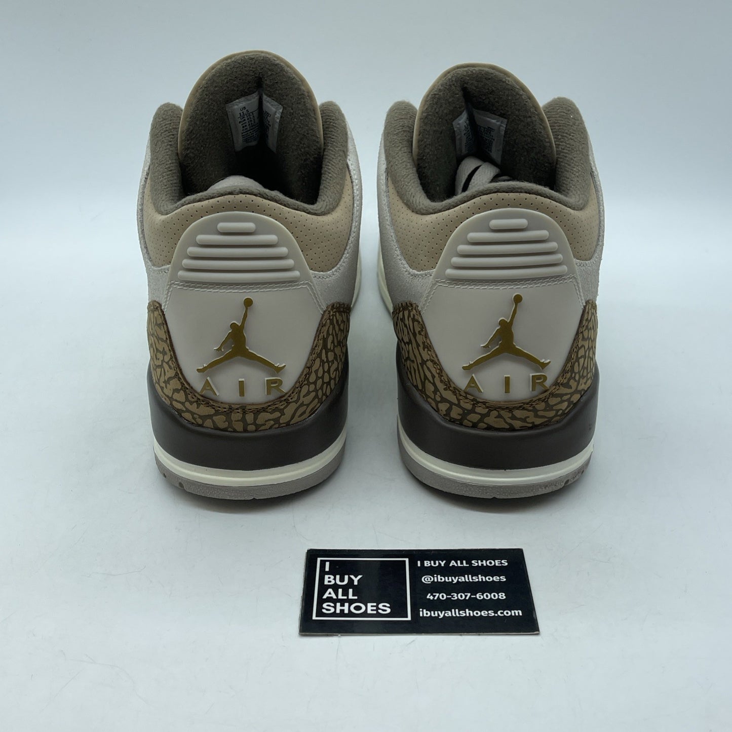 Size 11.5 - Jordan 3 Retro Low Palomino Brown Suede Leather (CT8532-102)