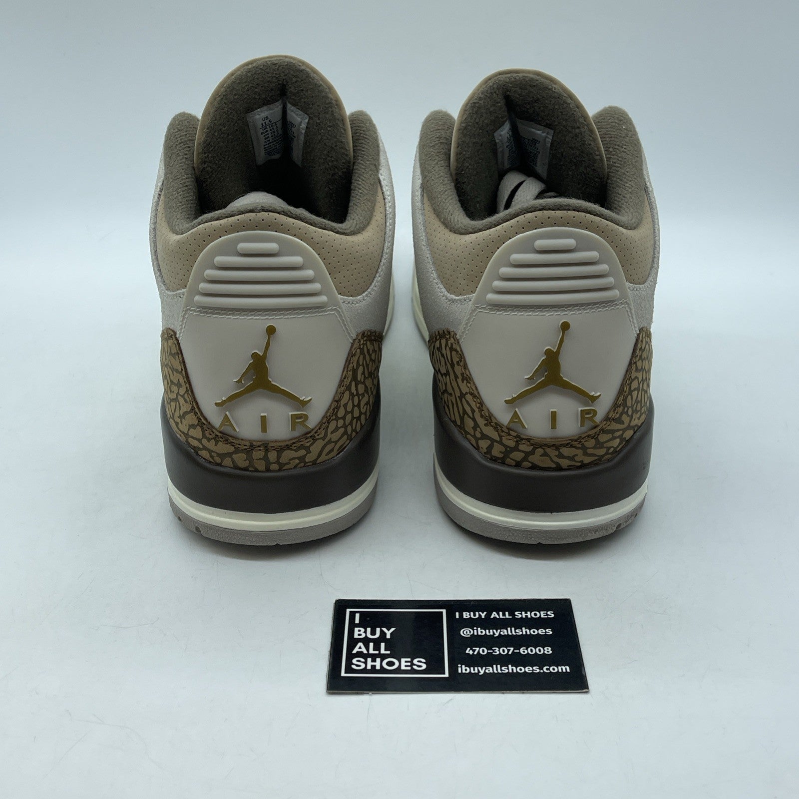 Size 11.5 - Jordan 3 Retro Low Palomino Brown Suede Leather (CT8532-102)