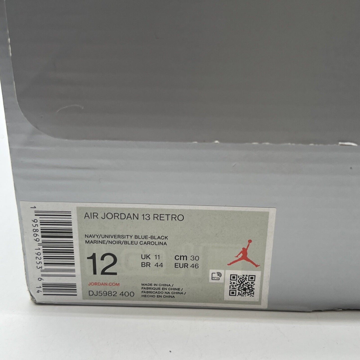 Size 12 - Air Jordan 13 Navy 2022 (DJ5982-400)