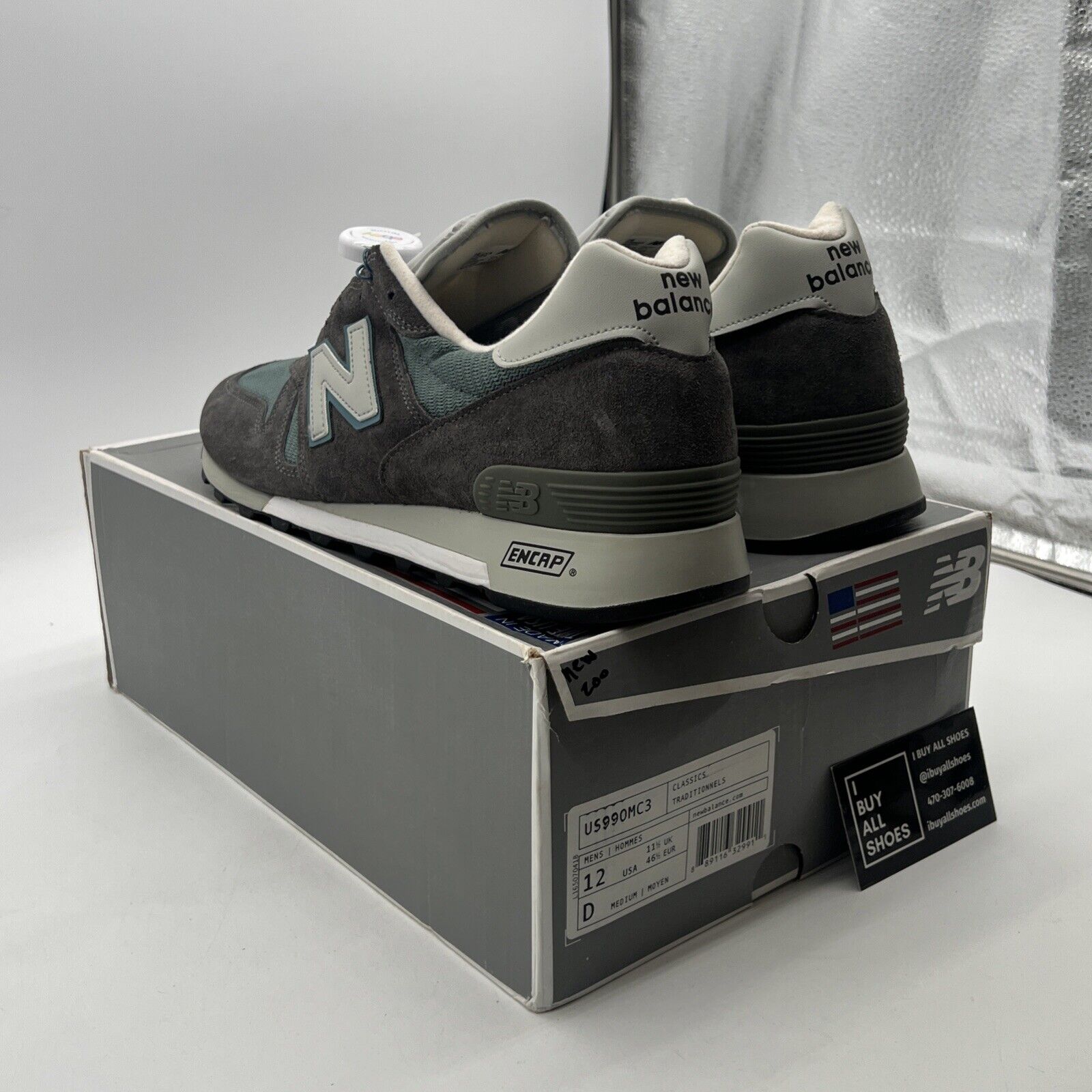 Size 12 -New Balance 1300 Steel Blue-(M1300CLS)