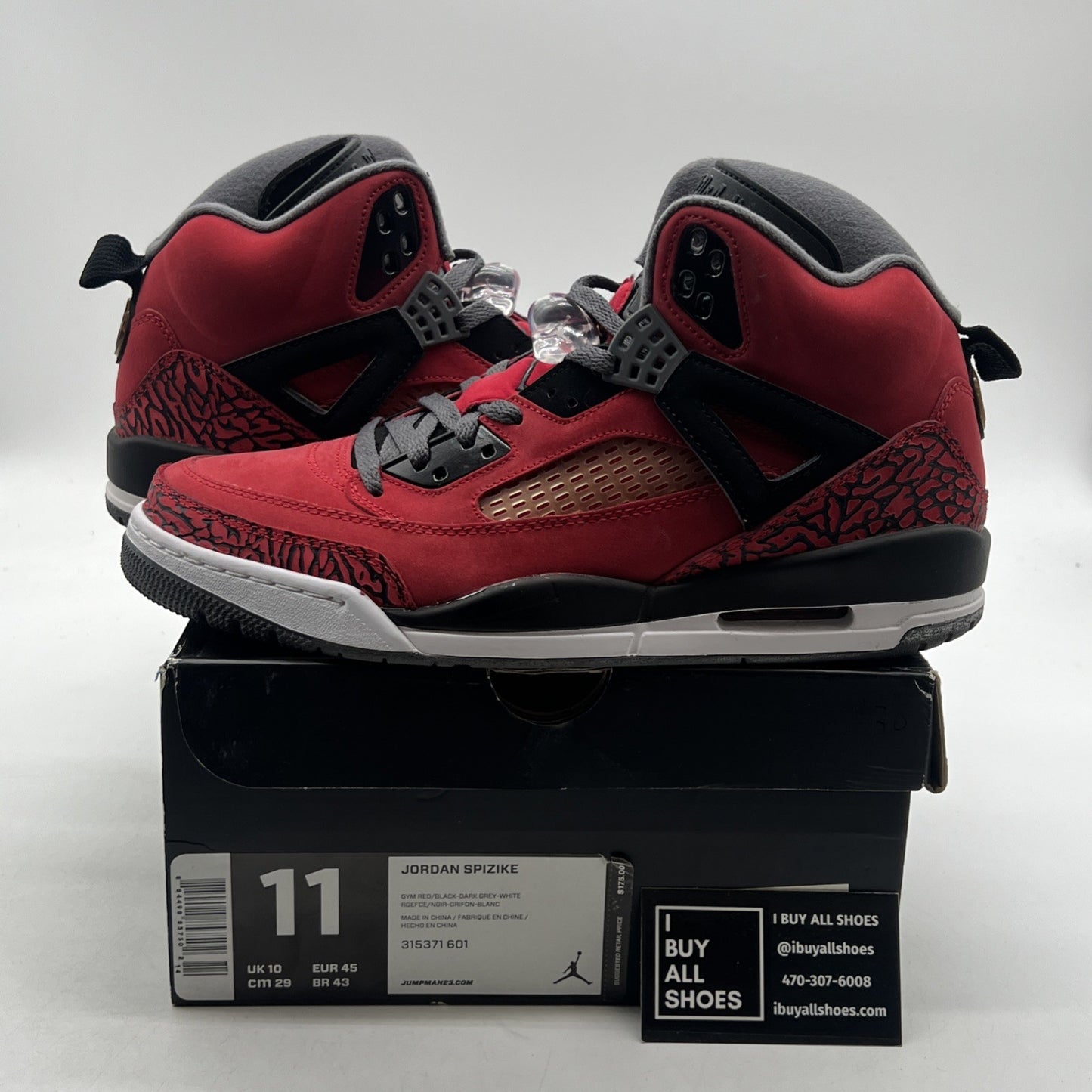 Size 11 - Jordan Spizike Toro Bravo (315371-601)