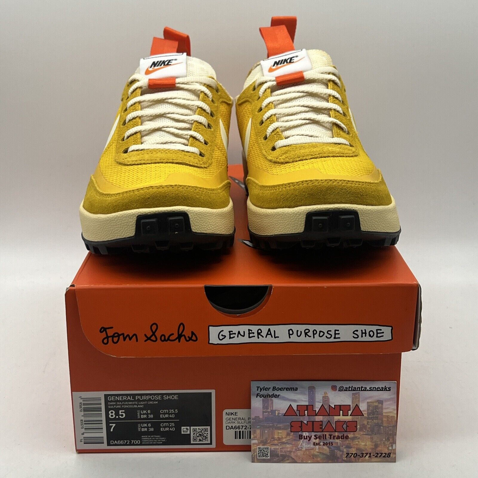 Size 8.5 - NikeCraft General Purpose Shoe x Tom Sachs Low Archive W (DA6672-700)