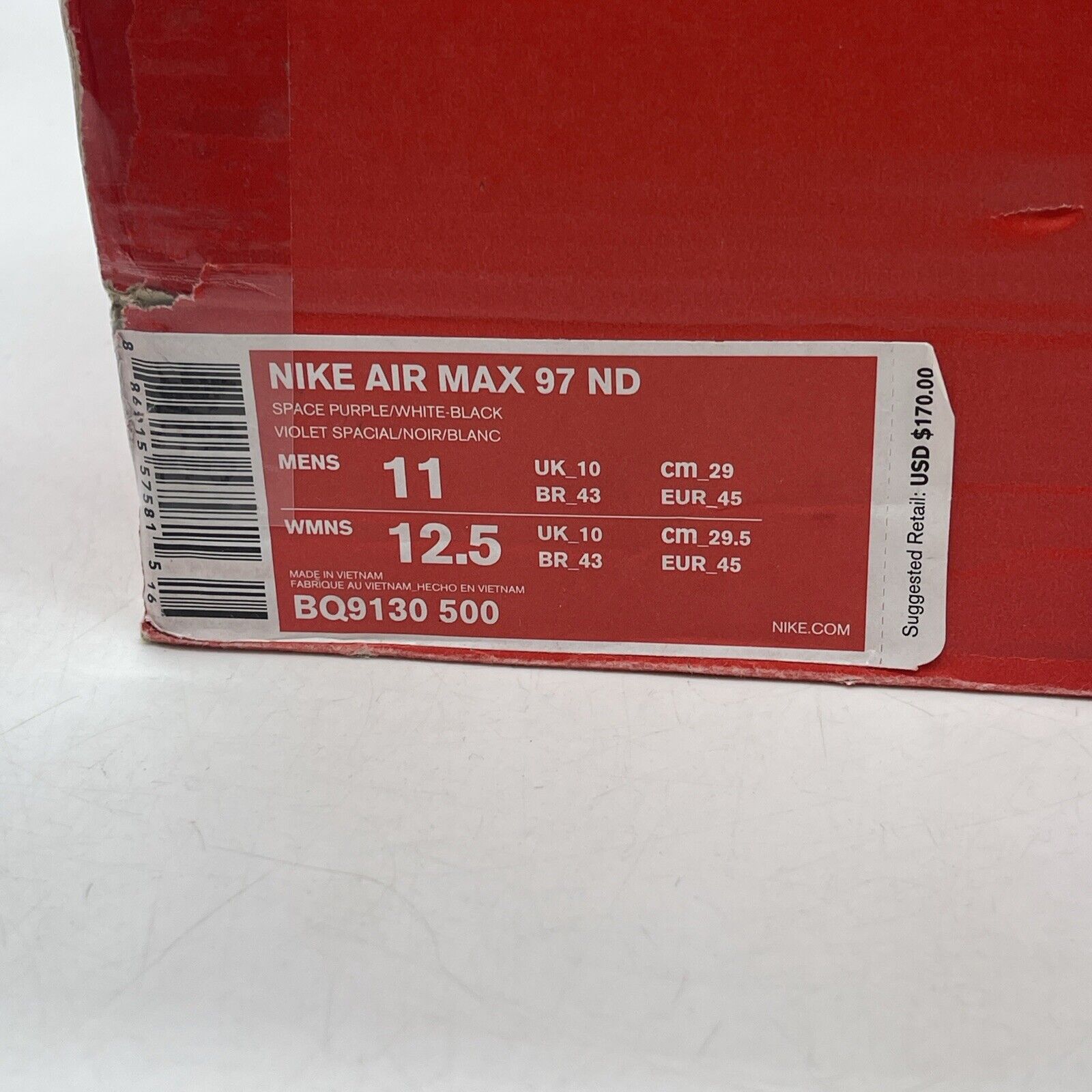 Size 11 - Nike Air Max 97 Have a Nike Day Suede Leather (BQ9130-500)