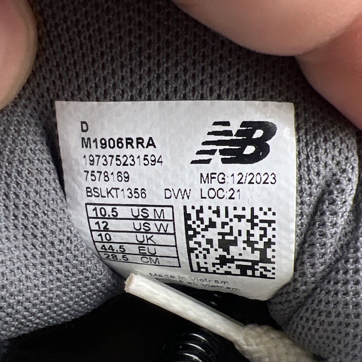 Size 10.5 - New Balance 1906R Licorice (M1906RRA)