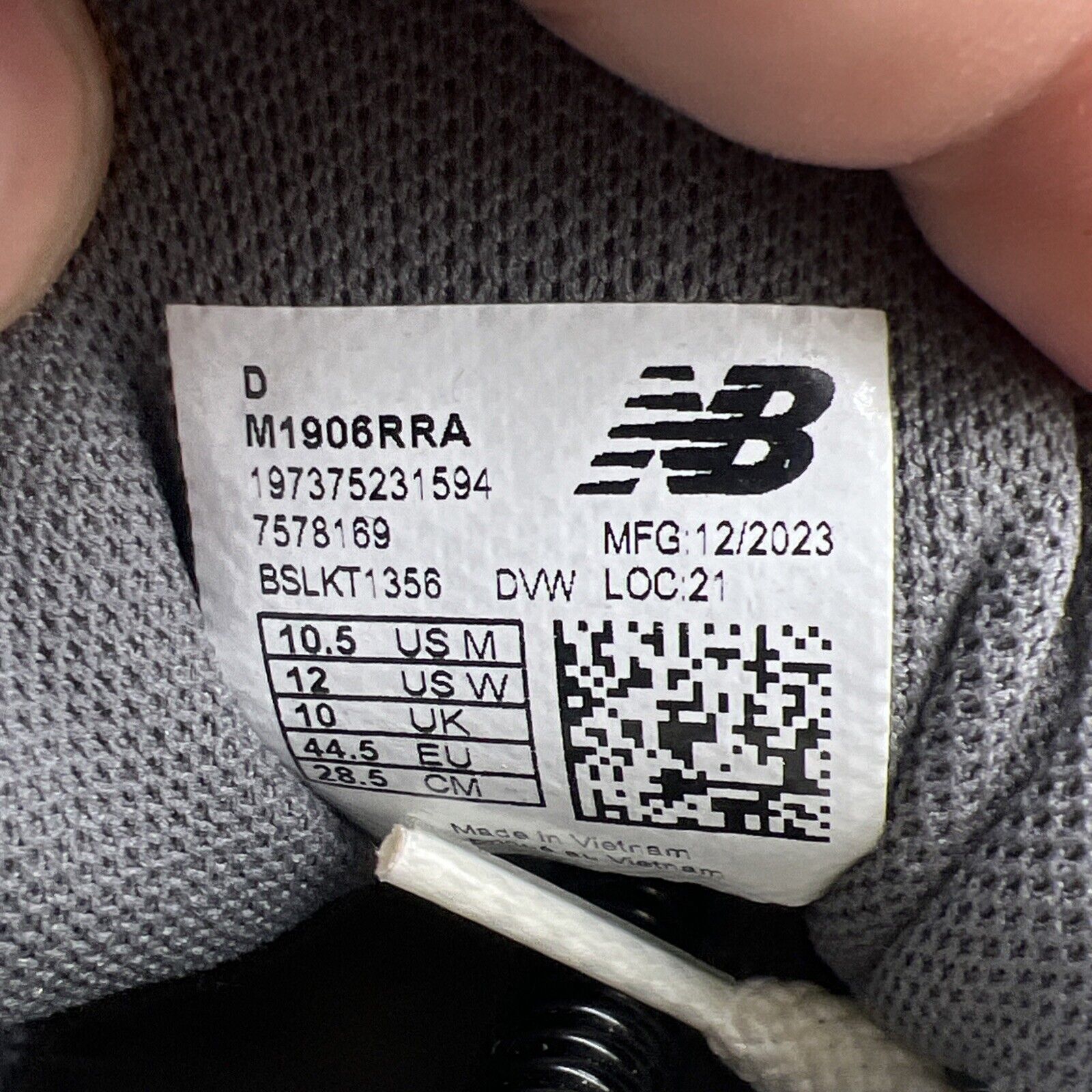 Size 10.5 - New Balance 1906R Licorice (M1906RRA)