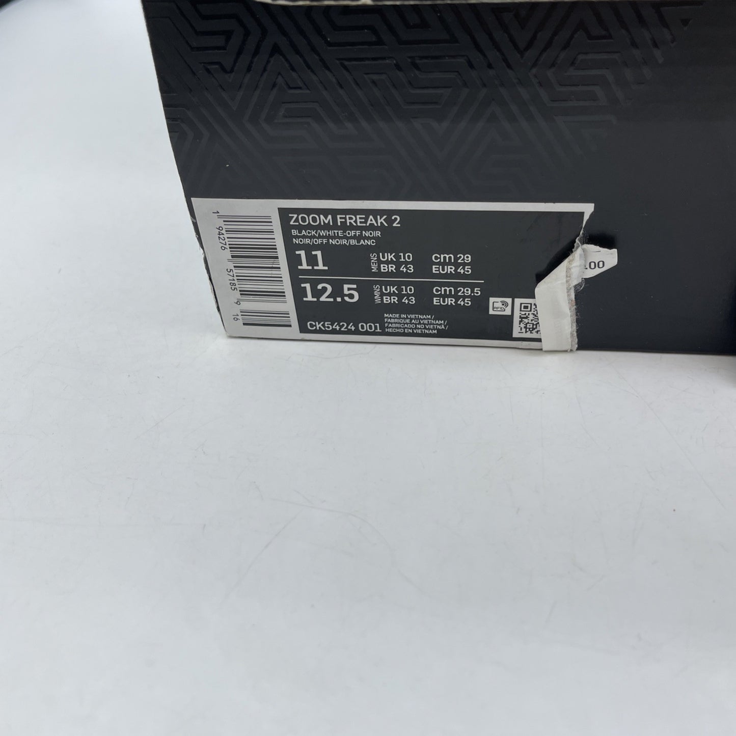 Size 11 - Nike Zoom Freak 2 Black White Suede Leather (CK5424-001)