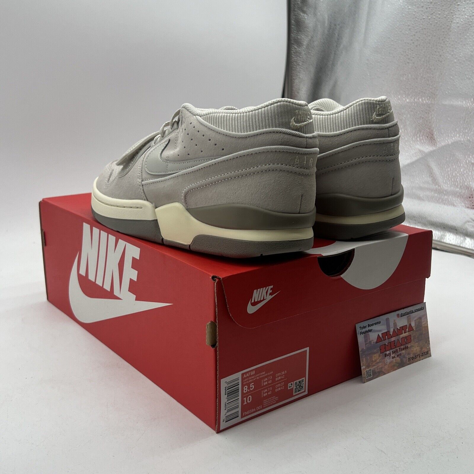 Size 8.5 - Nike Air Alpha Force 88 Light Bone (FN6594-001)