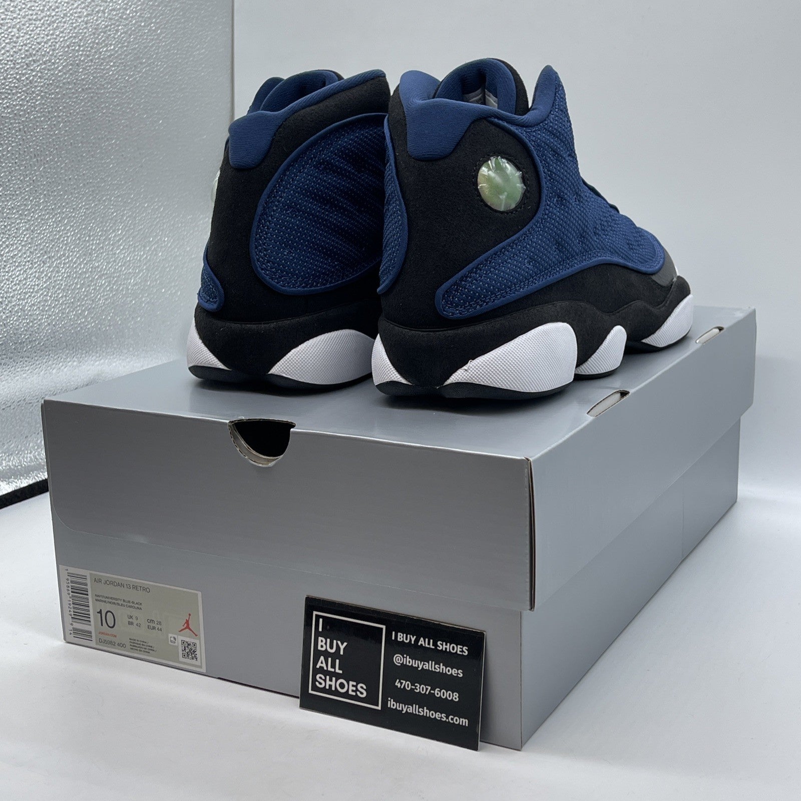 Size 10 - Jordan 13 Navy 2022 Blue Black Suede (DJ5982-400)