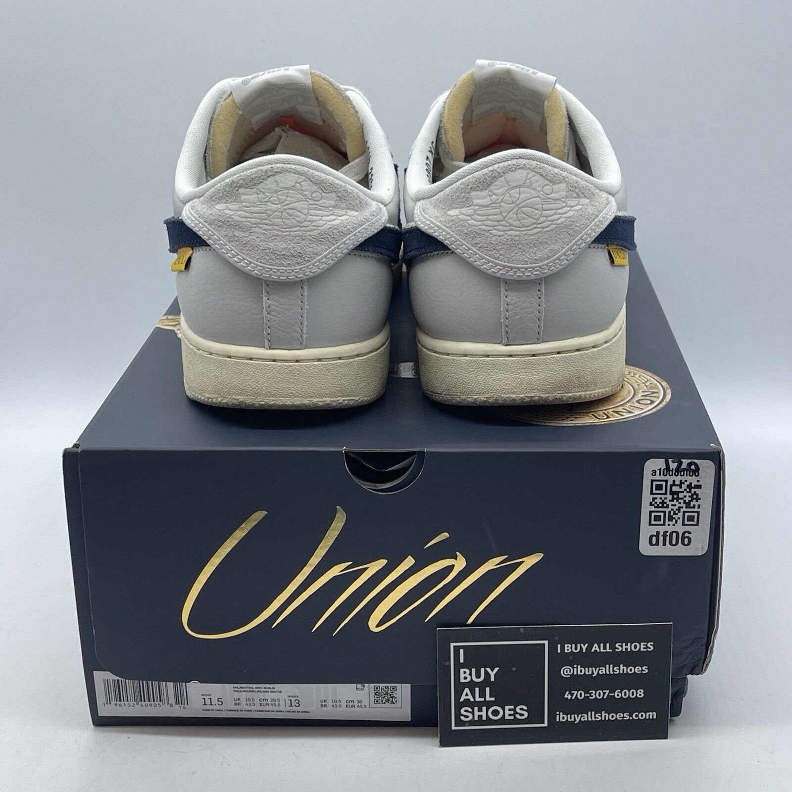 Size 11.5 - Jordan 1 Retro AJKO Low Sail Muslin 2023