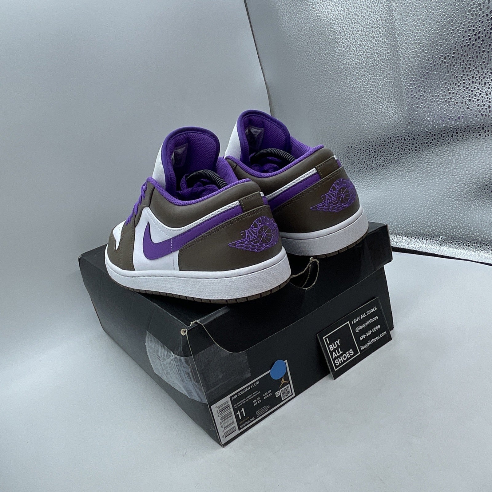 Size 11 - Air Jordan 1 Low Palomino (553558-215)