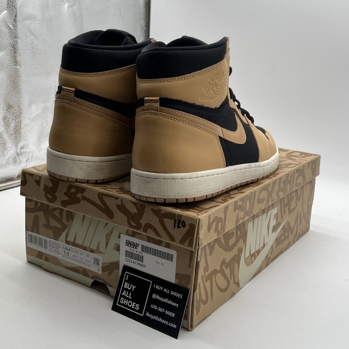 Size 13 - Air Jordan 1 Retro High OG Heirloom 2022 (555088-202)