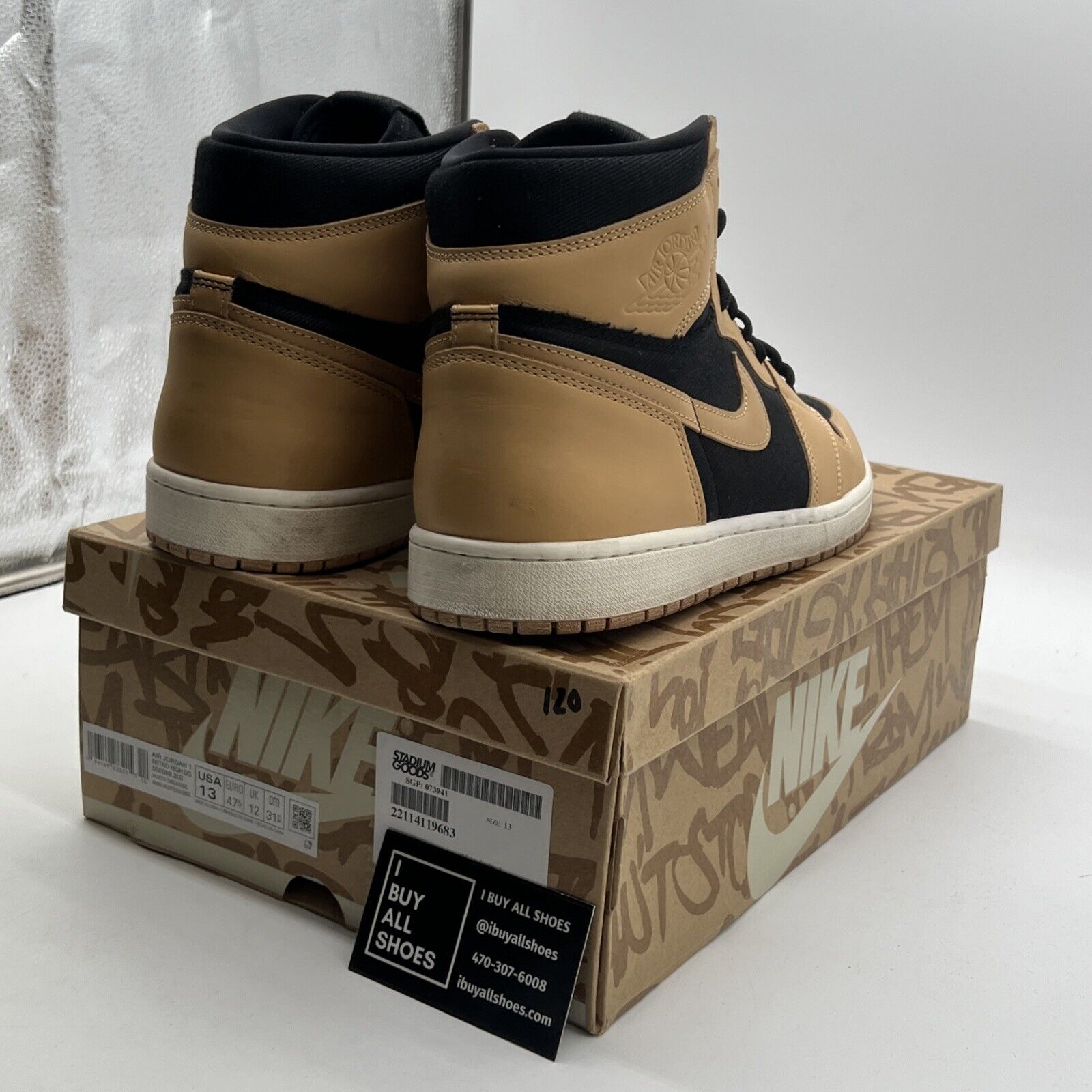 Size 13 - Air Jordan 1 Retro High OG Heirloom 2022 (555088-202)