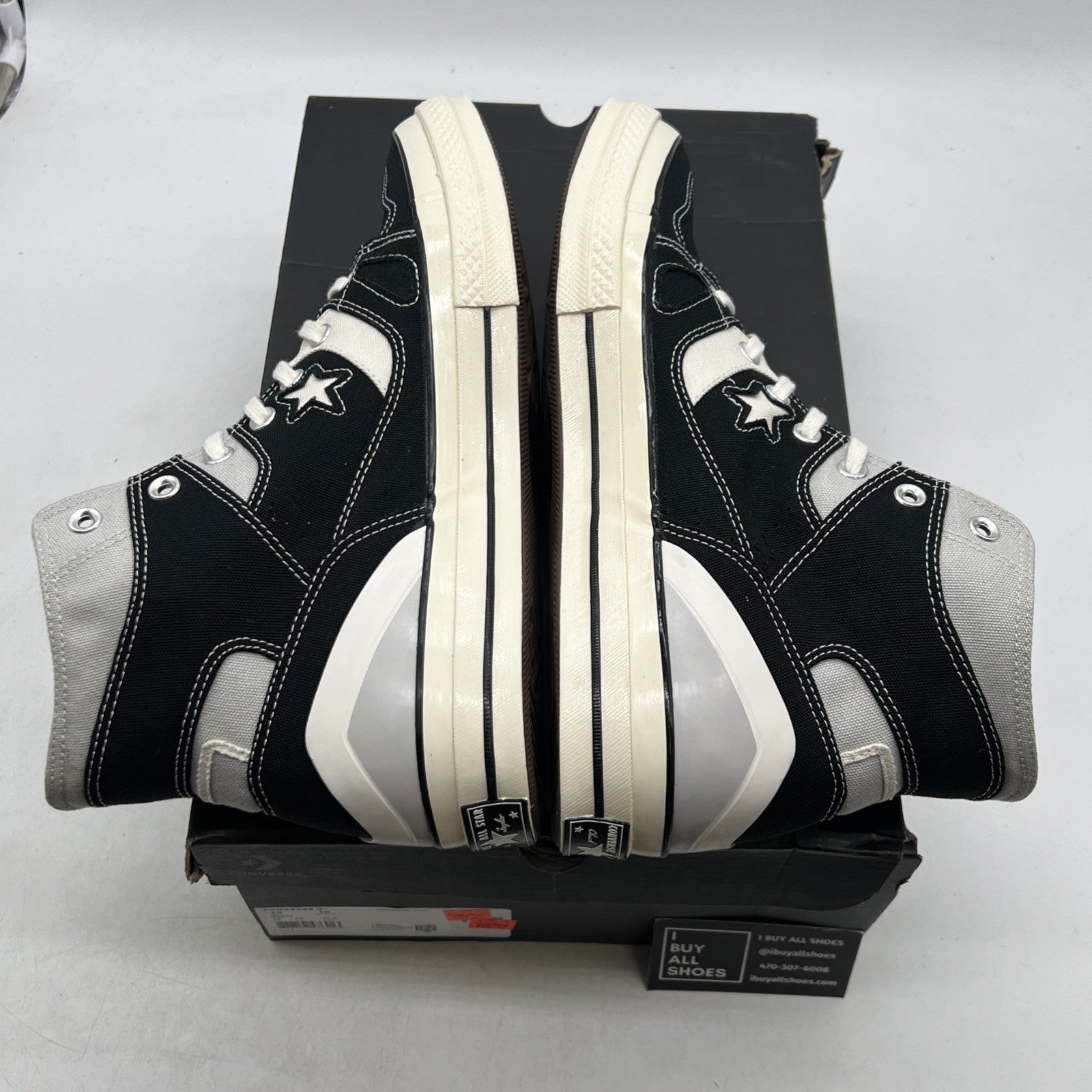 Size 13 - Converse Chuck 70 E260 High Black/White (166462C)