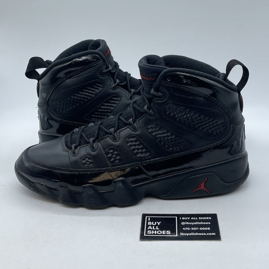 Size 11 - Air Jordan 9 Retro Bred Black Red Leather (302370-014)