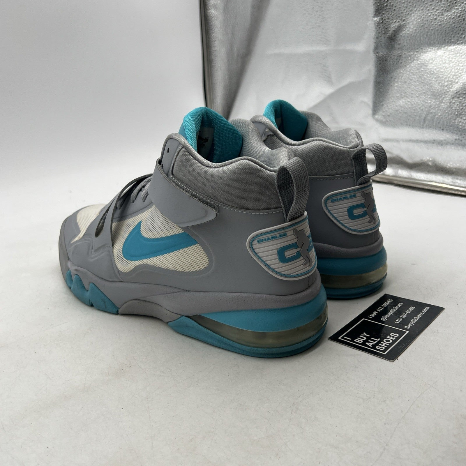 Size 11 - Nike Air Force Max CB 2 Hyperfuse Gray (616761-002)