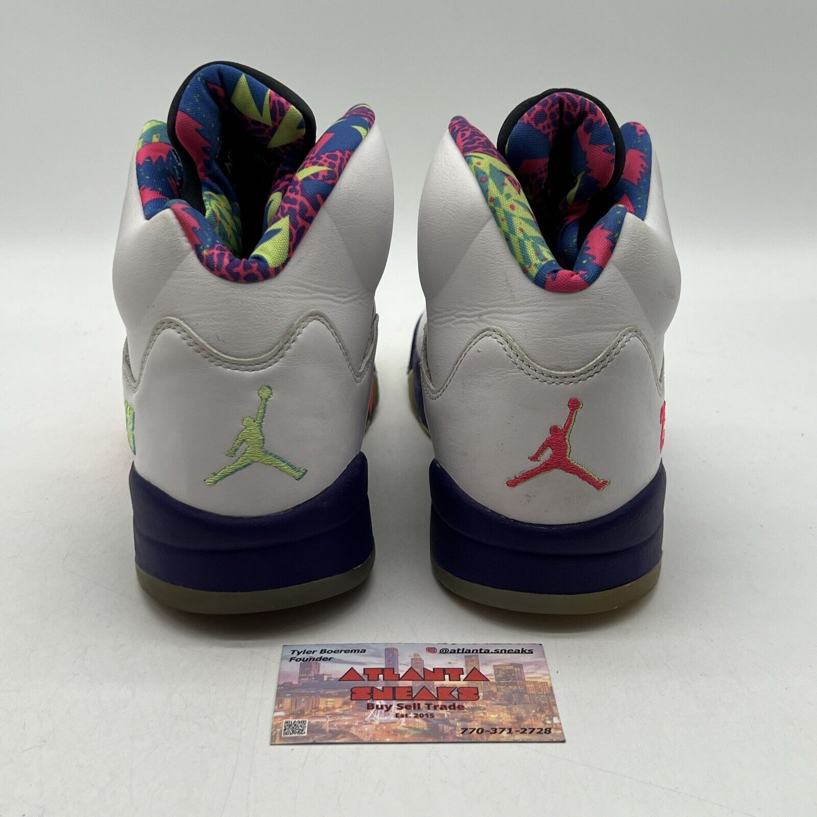 Size 12 - Jordan 5 Retro Alternate Bel-Air 2020 Black White Leather (DB3335-100)