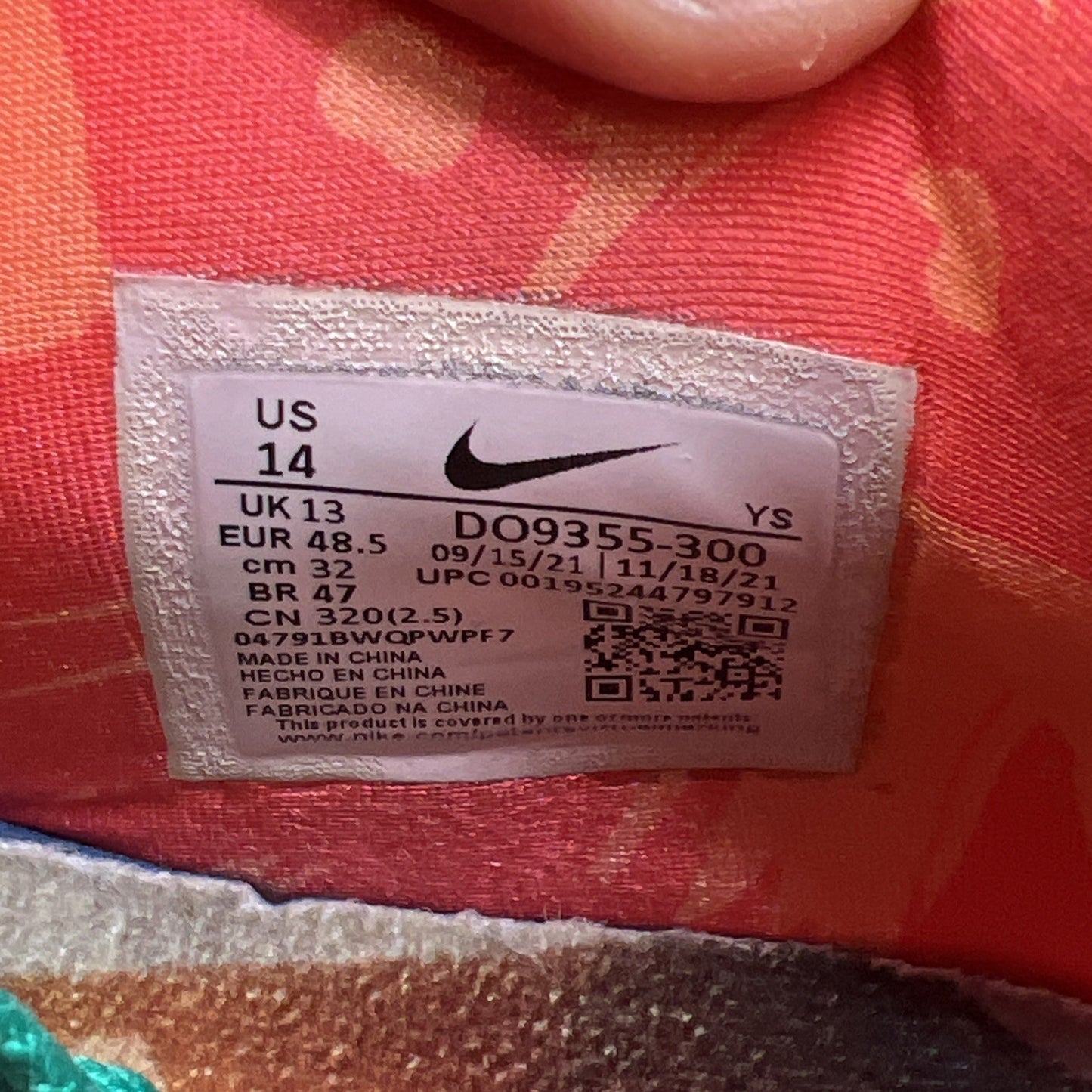 Size 14 - Nike LeBron 9 Low LeBronold Palmer (DO9355-300)