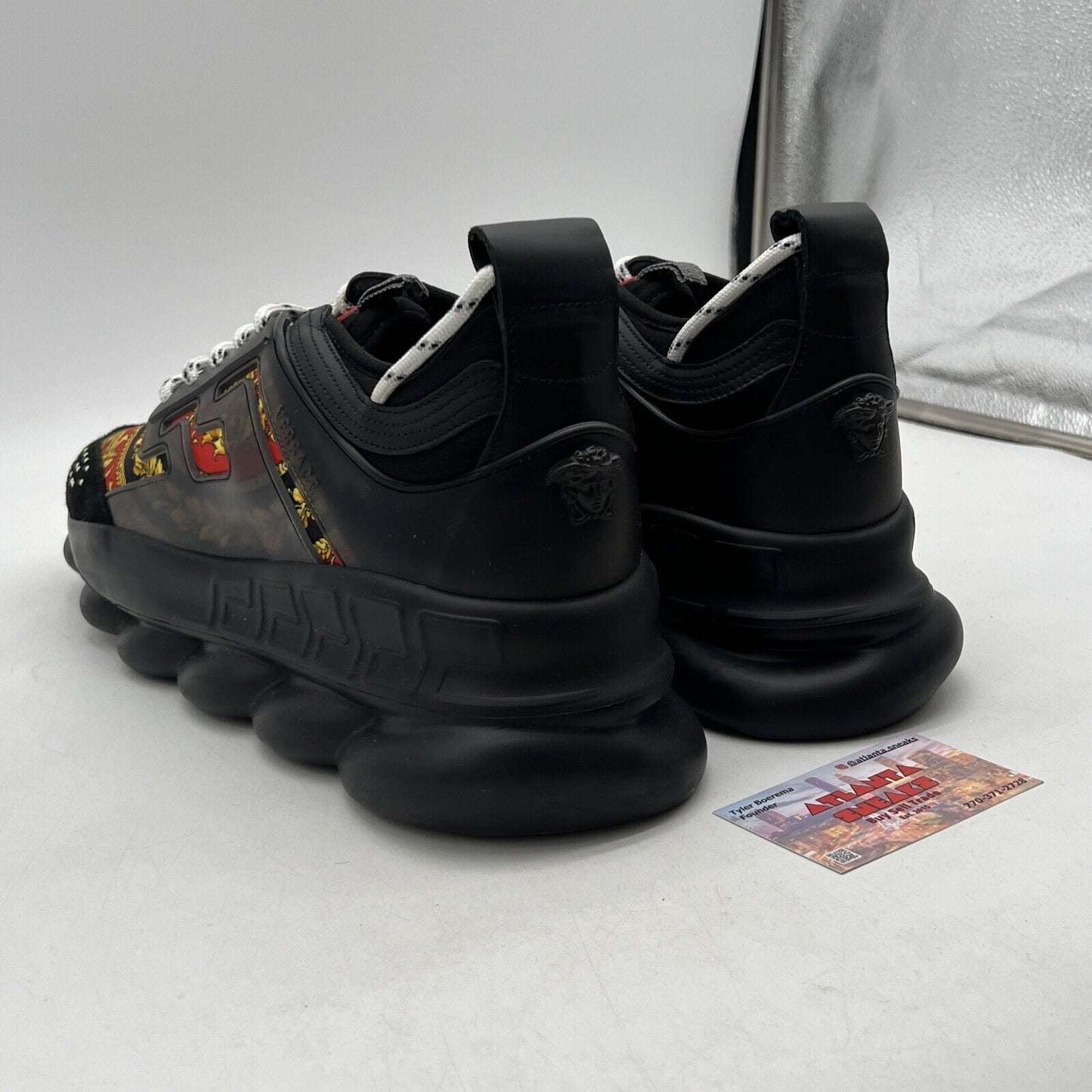 Size 14 - Versace Chain Reaction Sneakers