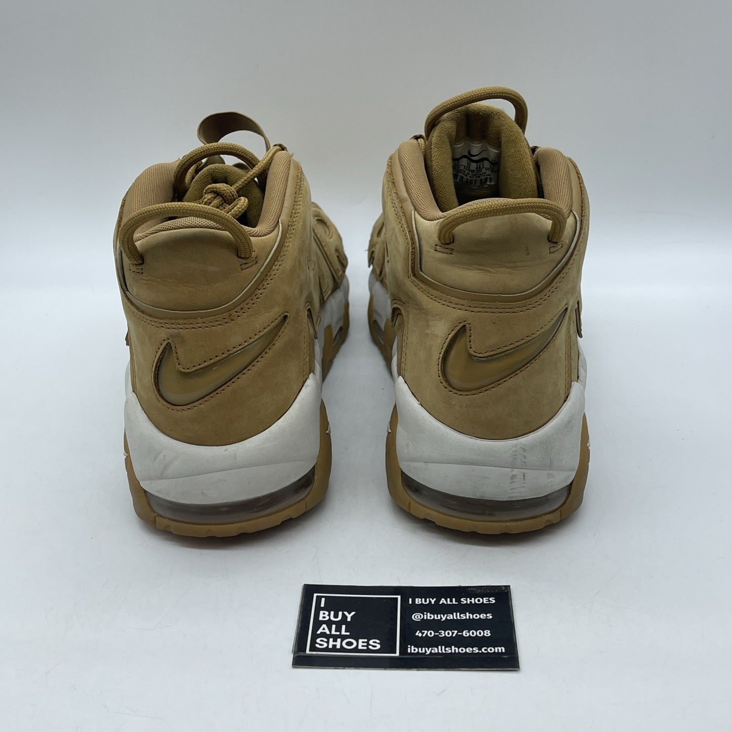 Size 14 - Nike Air More Uptempo Premium Wheat (AA4060-200)