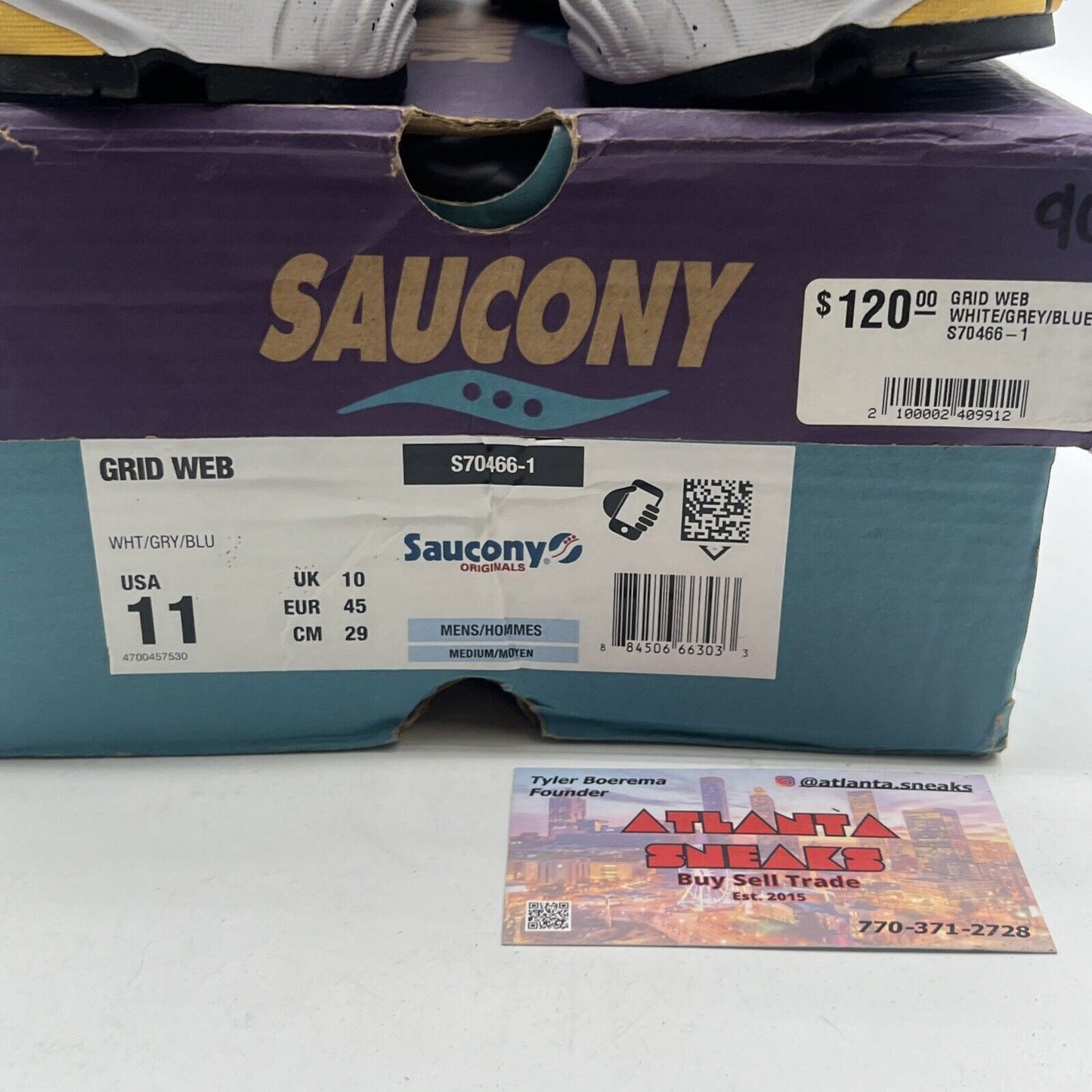 Size 11 - SAUCONY GRID WEB MULTI-COLOR RARE SNEAKERS MENS (S70614-1)