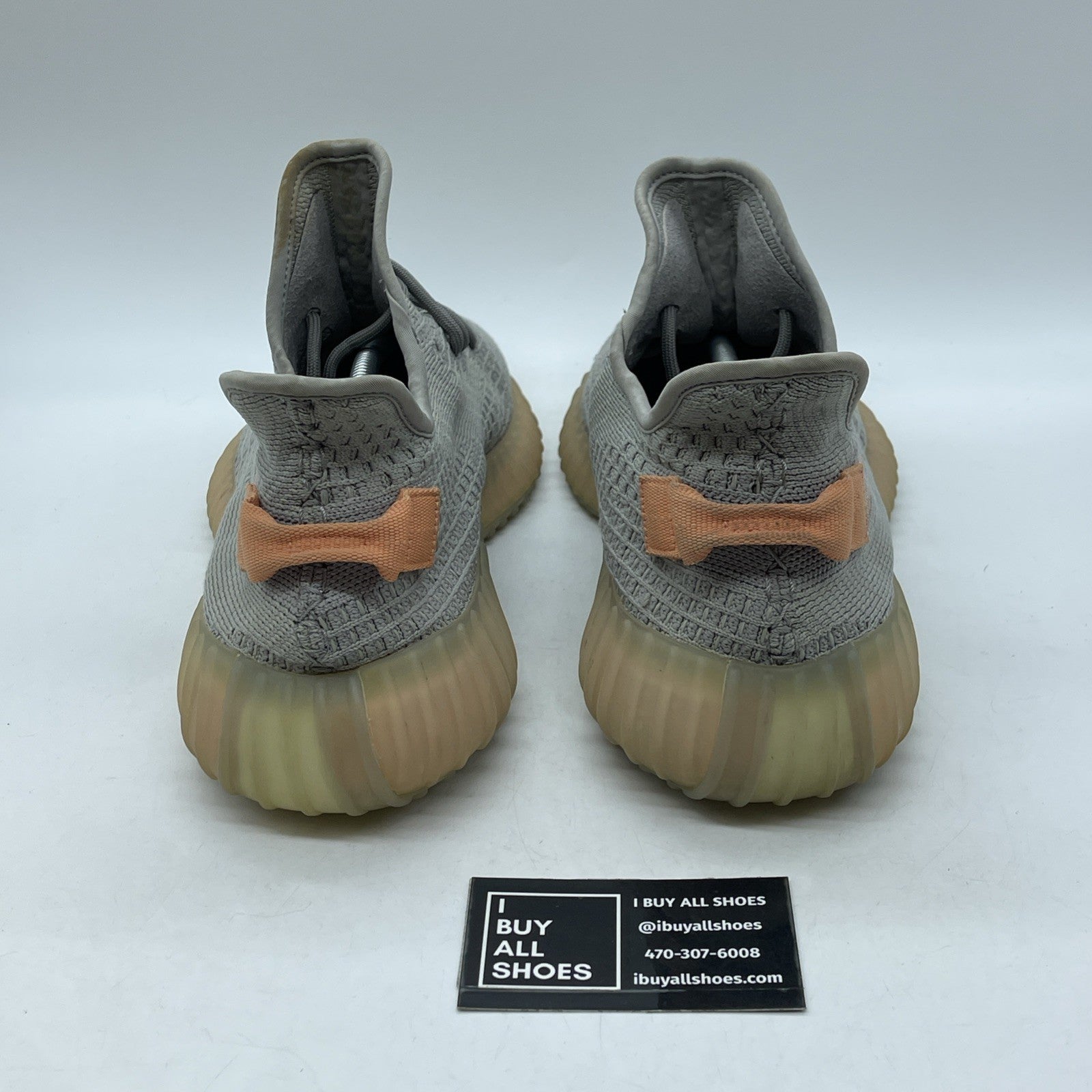 Size 13 - adidas Yeezy Boost 350 V2 True Form Grey Orange Suede (EG7492)