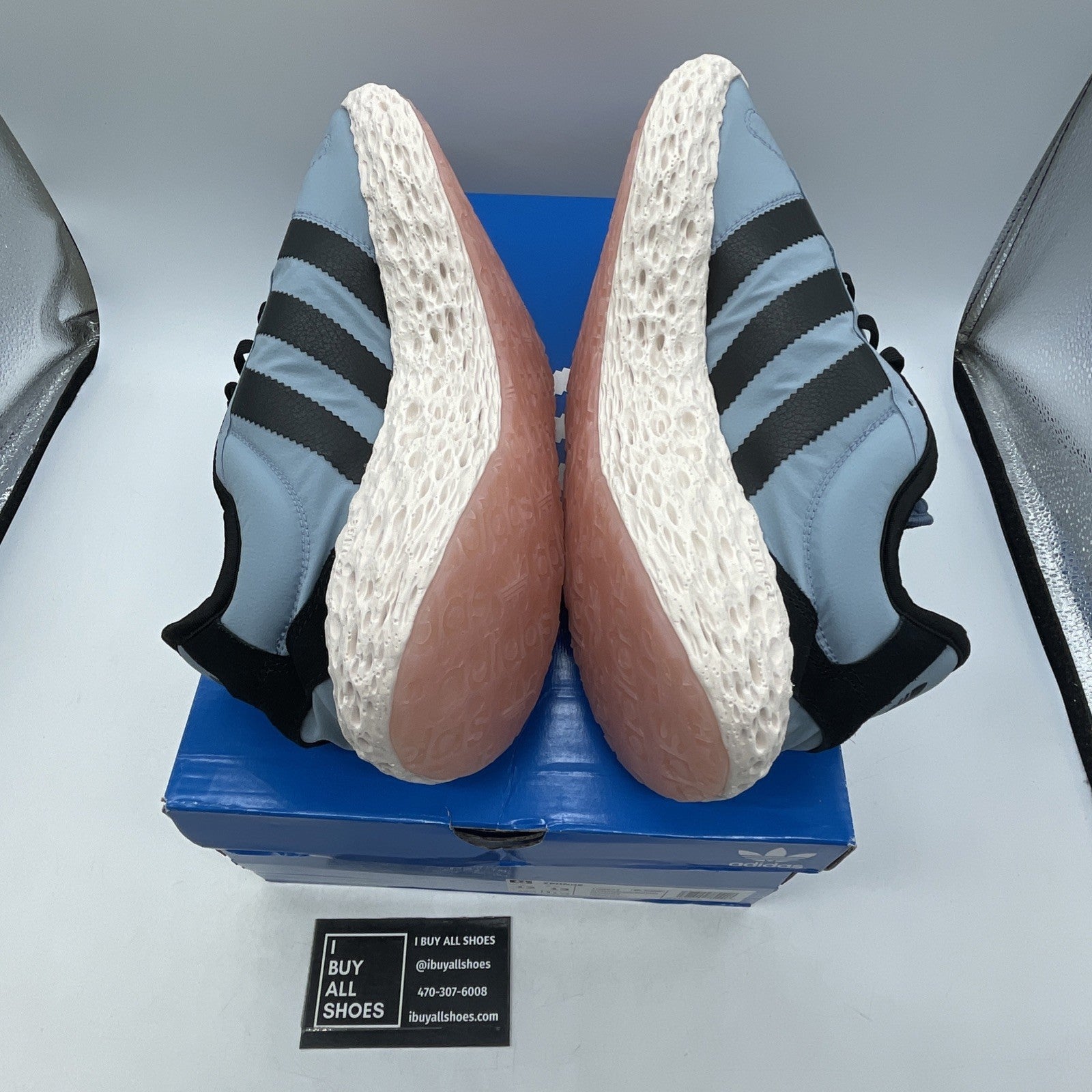 Size 12 - adidas Zponge Tactile Blue (IH0977)