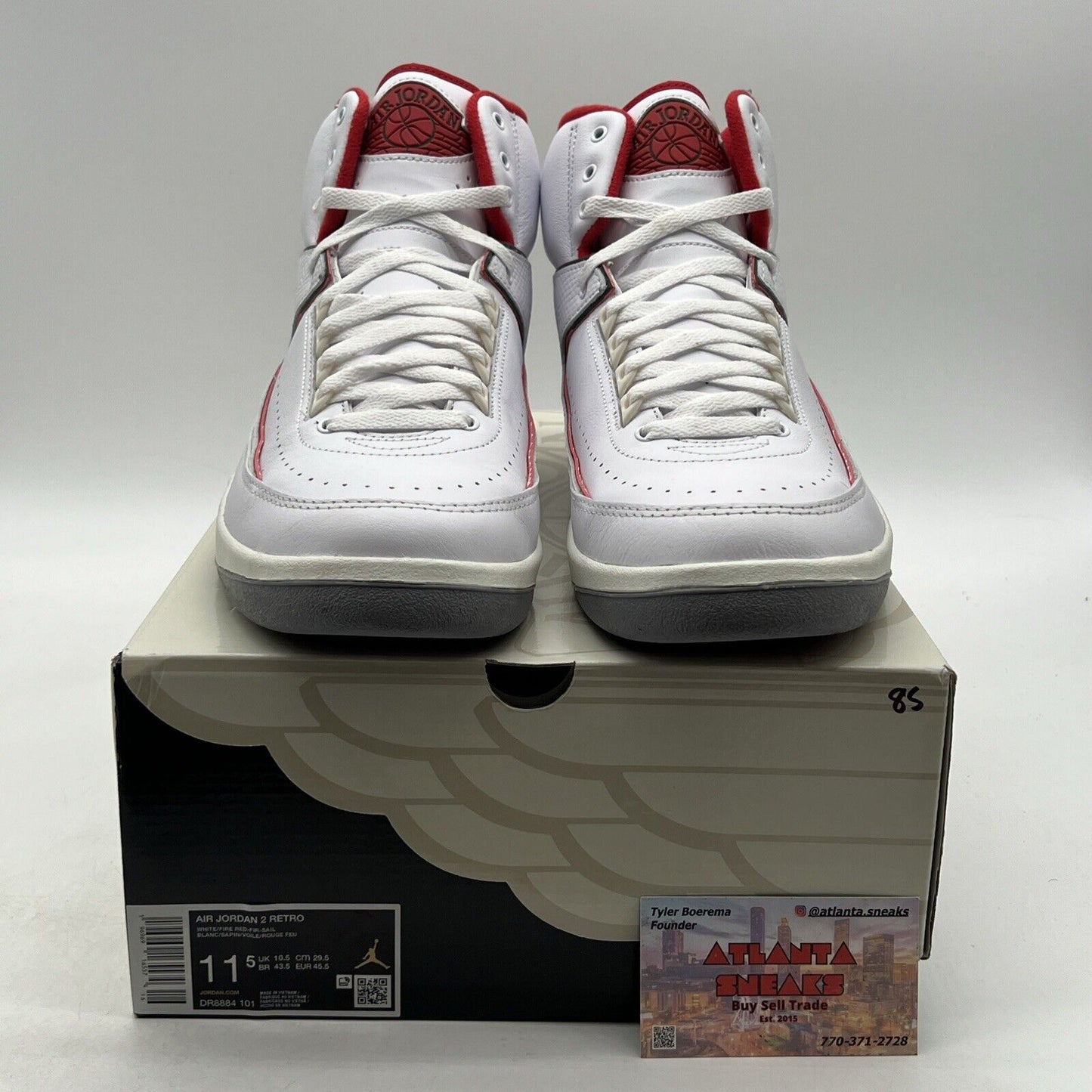 Size 11.5 - Air Jordan 2 Retro Origins (DR884-101)