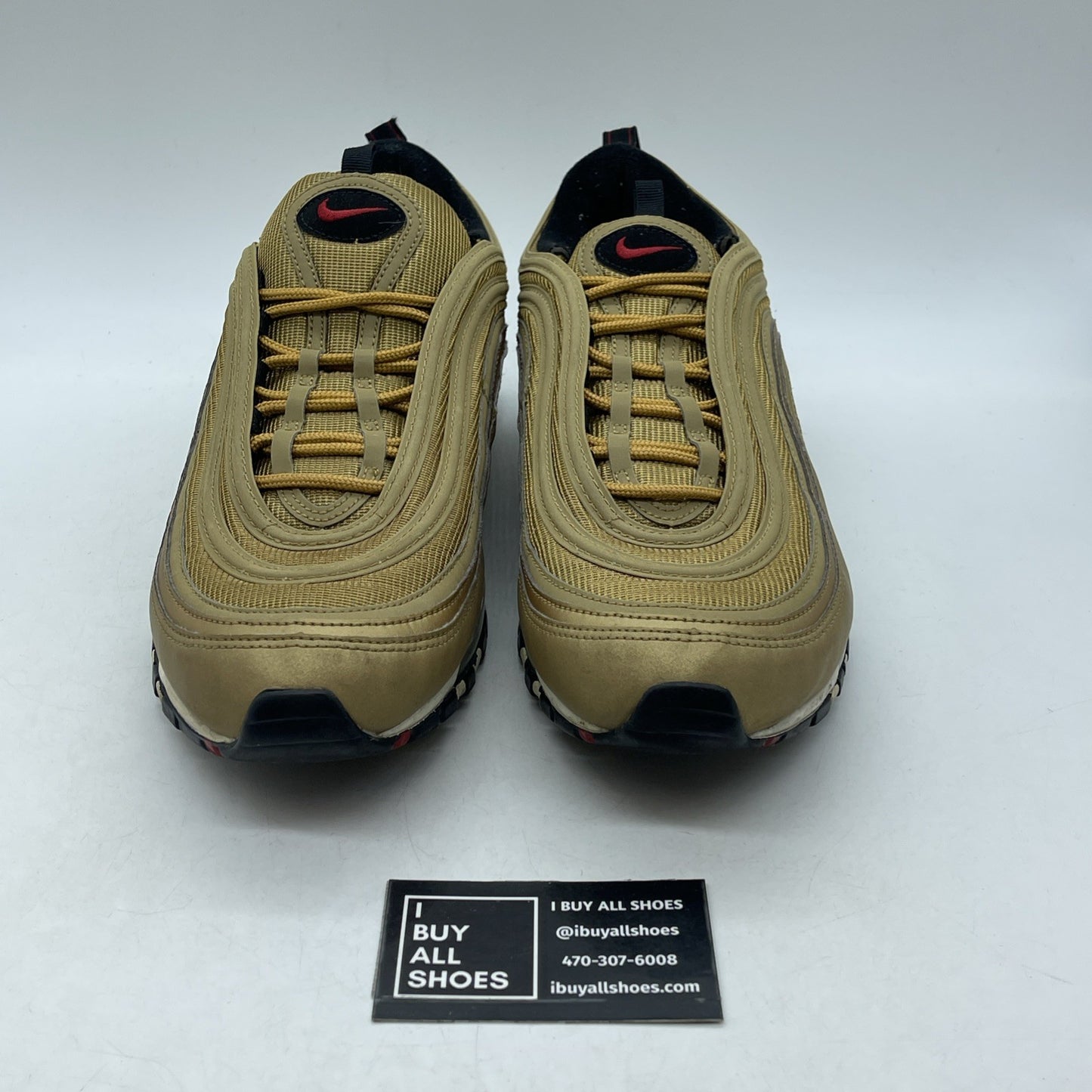 Size 13 - Nike Air Max 97 OG QS Metallic Gold (884421-700)