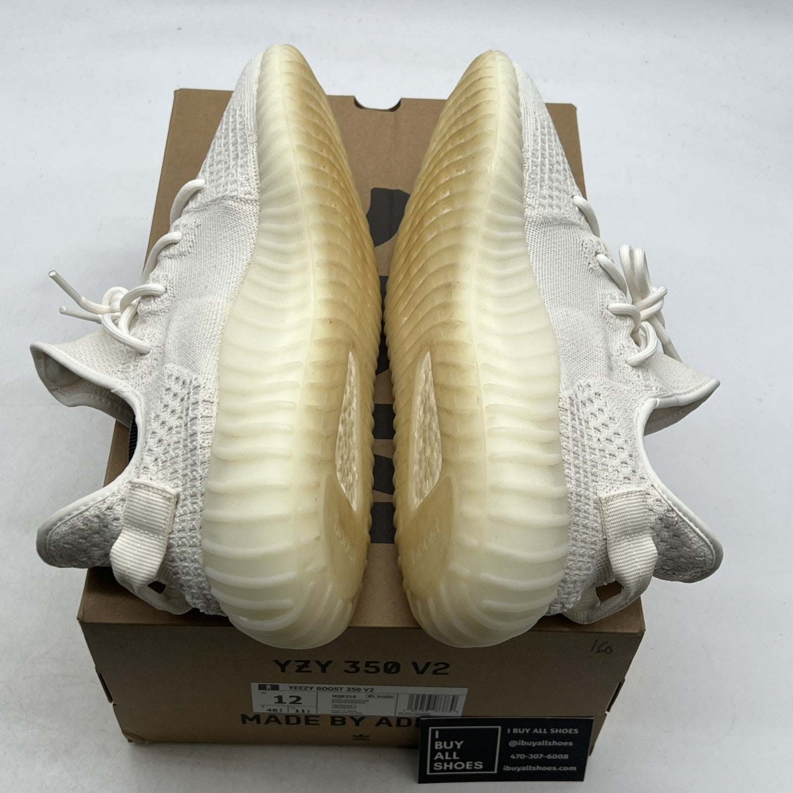 Size 12 - adidas Yeezy Boost 350 V2 Low Bone (HQ6316)