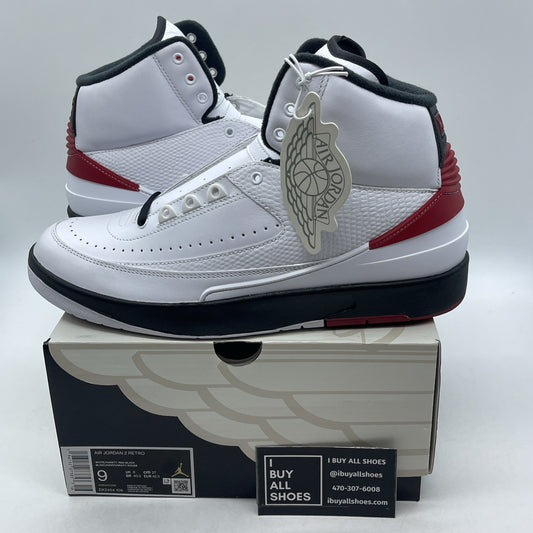 Size 9 - Air Jordan 2 Retro Mid Chicago (DX2454-106)