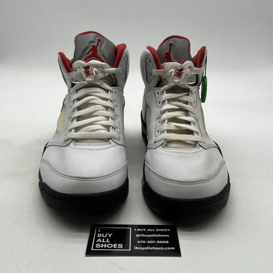 Size 9.5 - Air Jordan 5 Retro Mid Fire Red (DA1911-102)