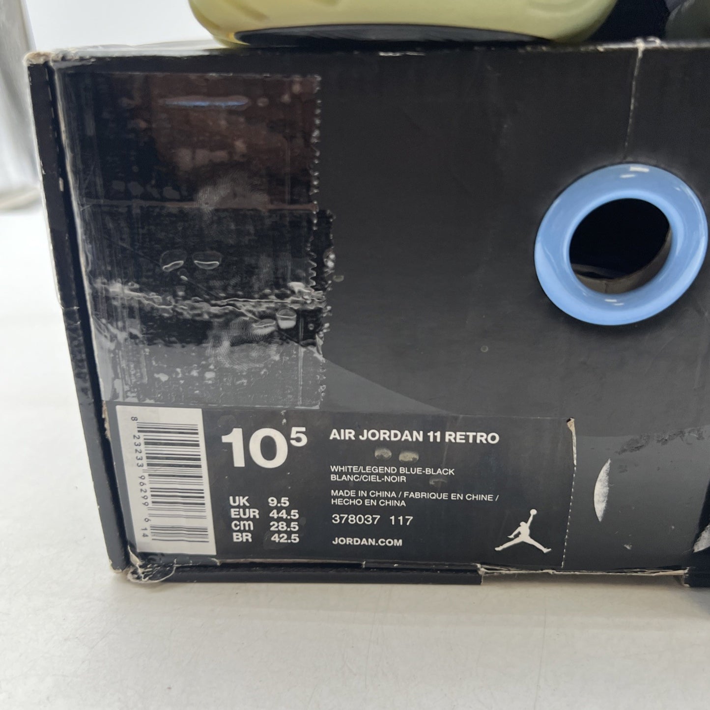 Size 10.5 - Air Jordan 11 Retro High Legend Blue (378037-117)