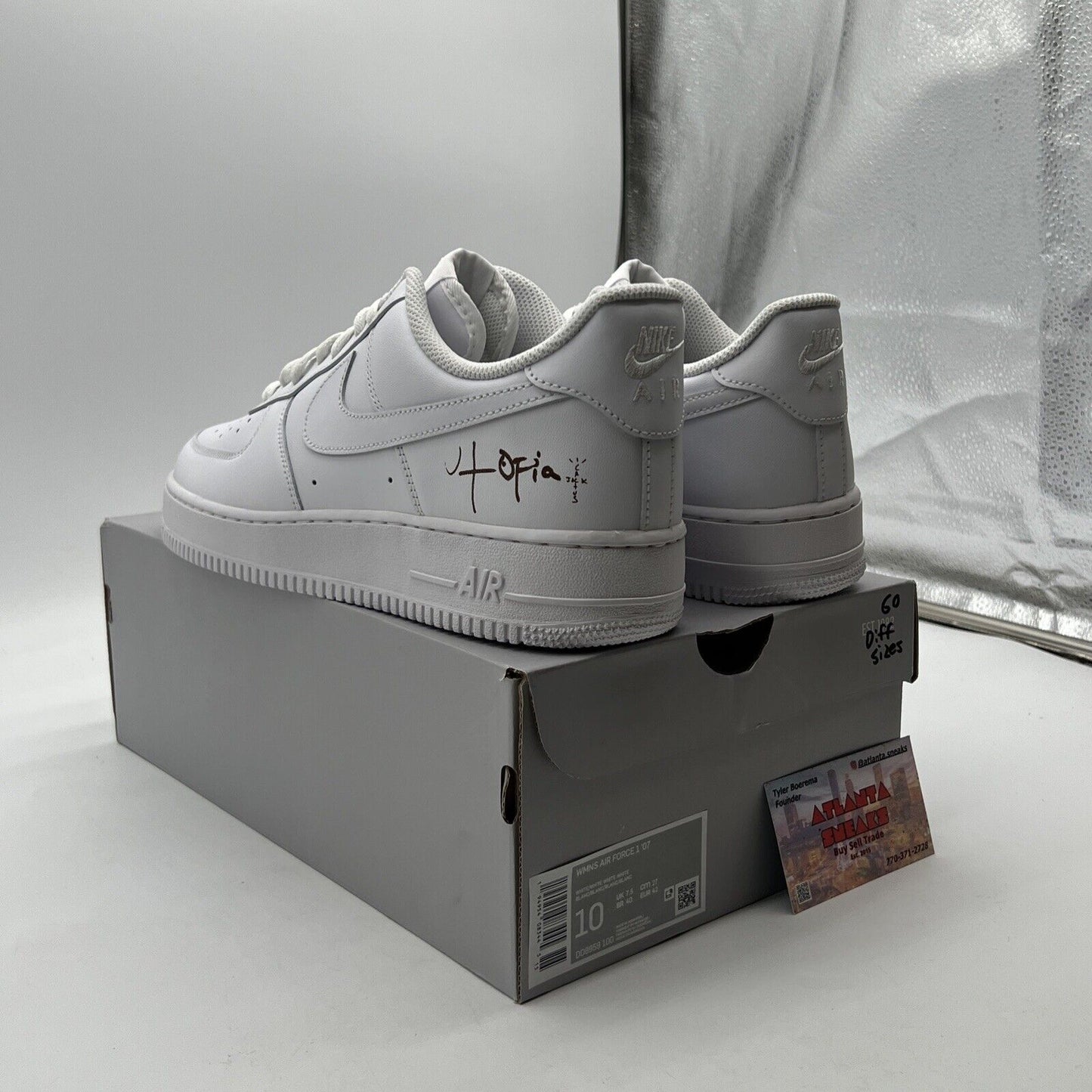 Size 10W - Nike Air Force 1 Low White 2018 (DD8959-100)