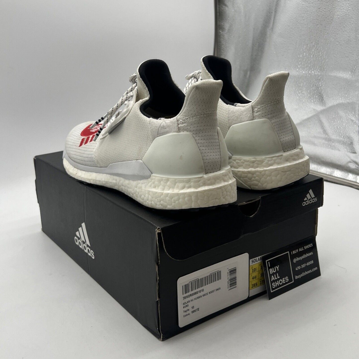 Size 10.5 - adidas HUMAN MADE x Solar Hu Love (EG1837)