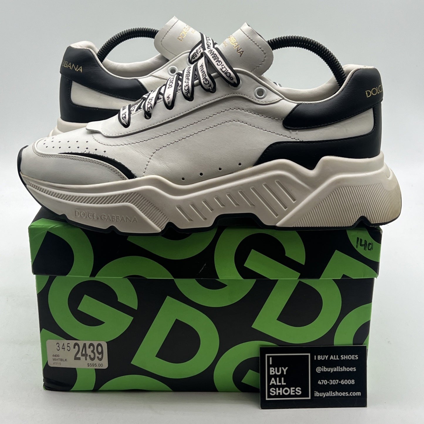 Size 9 - Dolce & Gabbana Men's Day Master Chunky Runner Sneakers