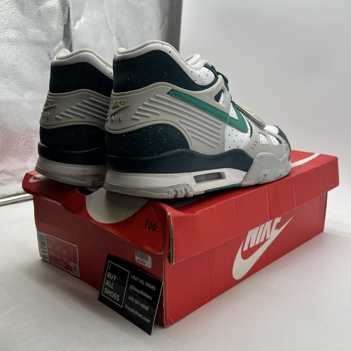 Size 13 - Nike Air Max Trainer 3 Midnight Turquoise (CZ3568-100)