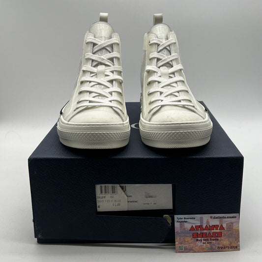 Size 12 - Dior B23 High Dior Oblique - White (3SH118YNT-H060)